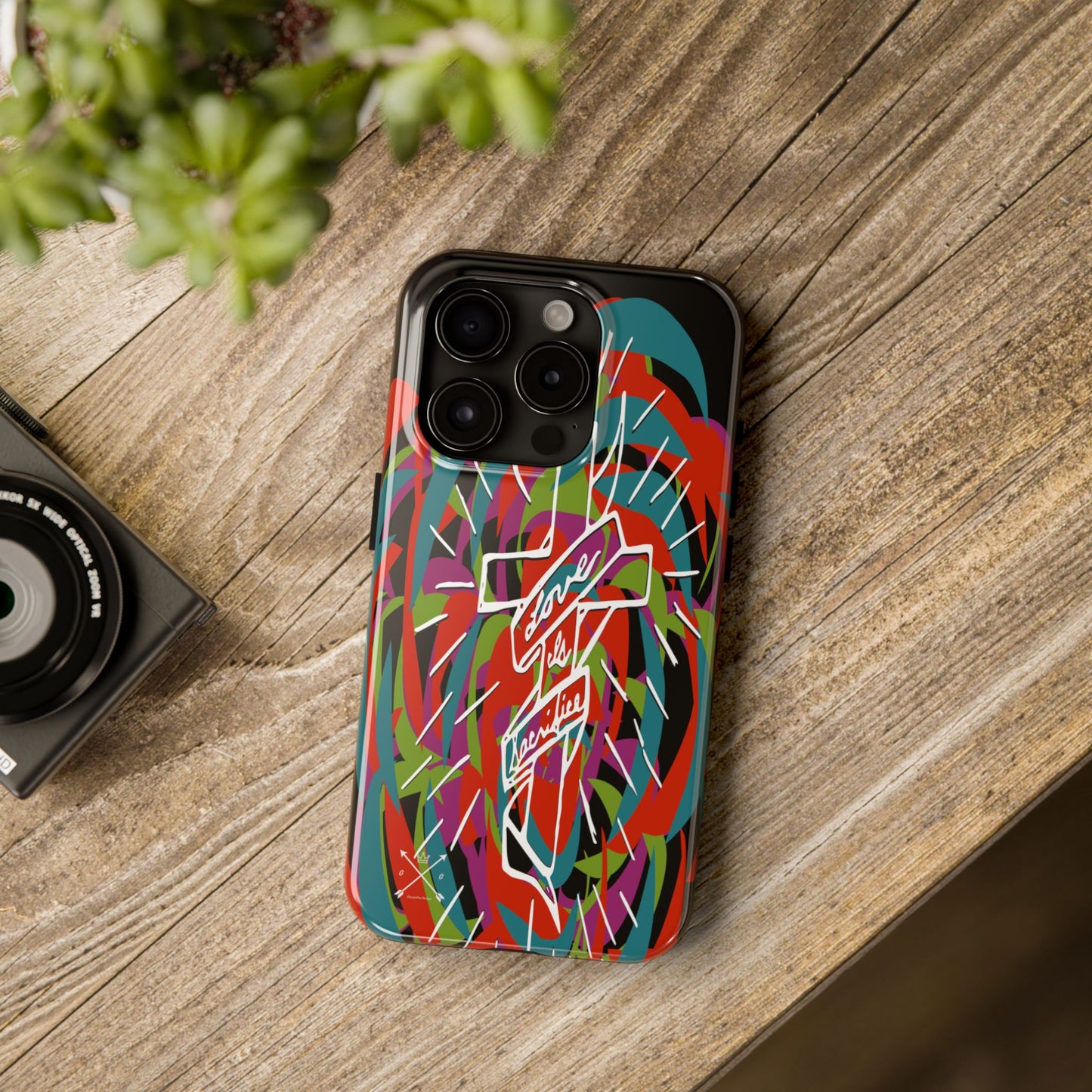 Love is Sacrifice - Tough Phone Cases