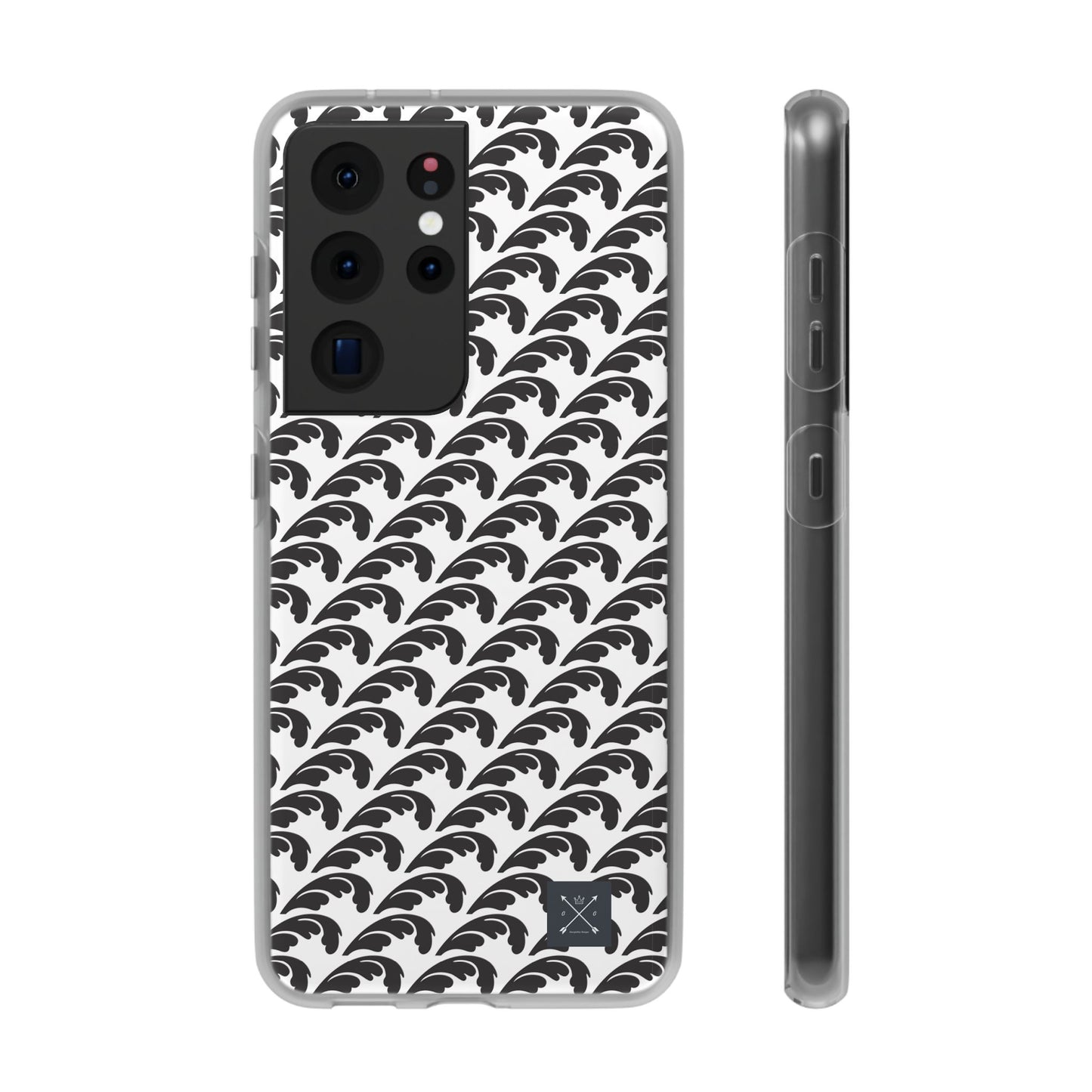 Beautiful Beloved Flourish (black/white) - Flexi Cases