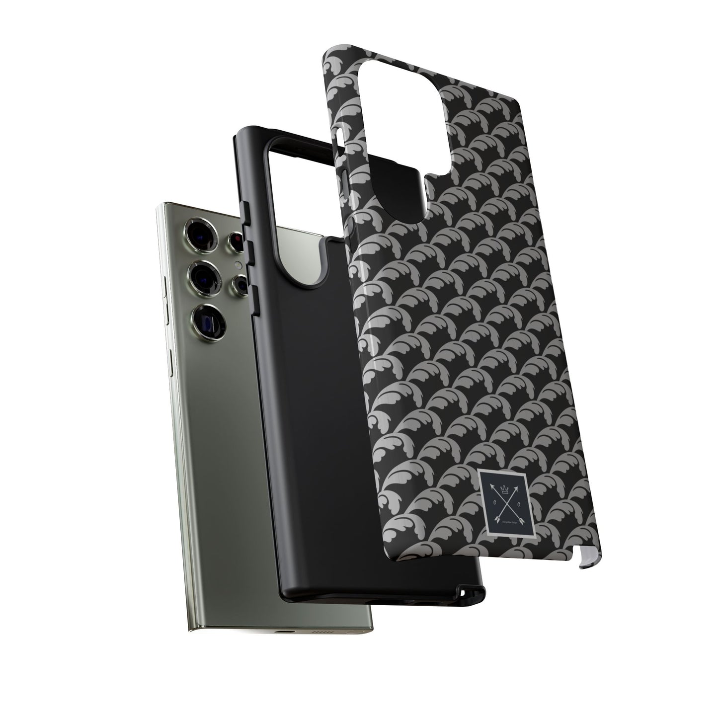 Beautiful Beloved One Flourish (black/silver) - Tough Phone Cases