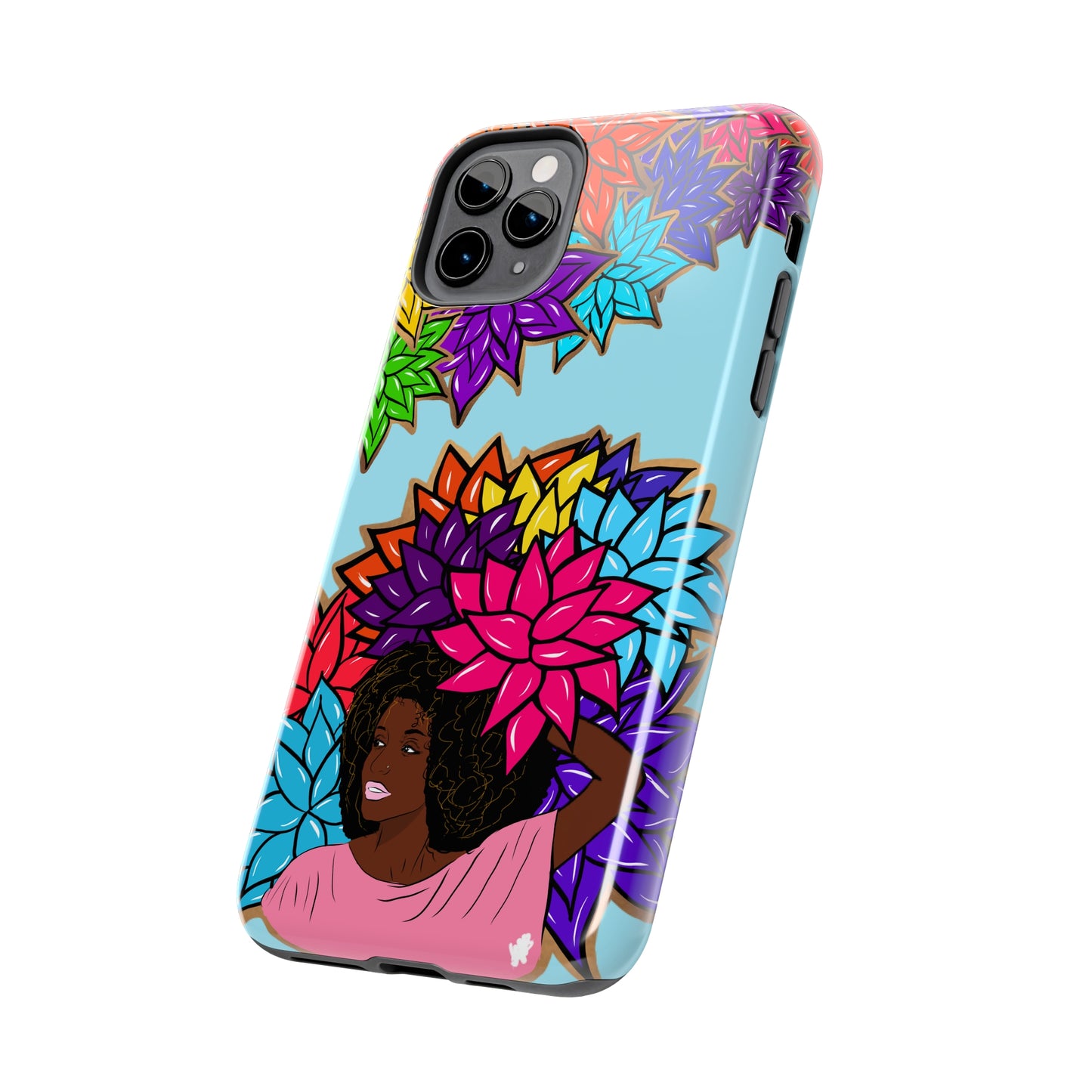 Beauty with Flowers - Tough Phone Cases