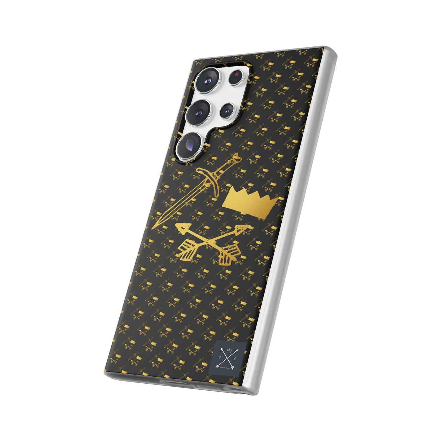 Gold and Bold Warrior - Flexi  Phone Cases
