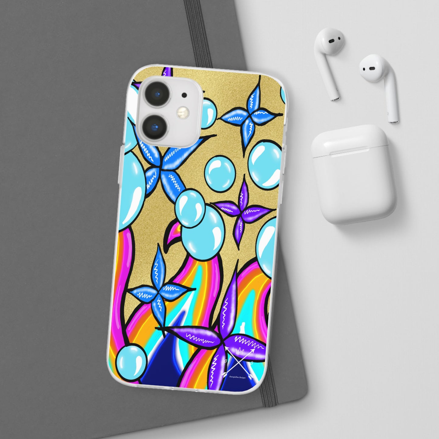 Bubble Rave (multi-colored)- Flexi Phone Cases