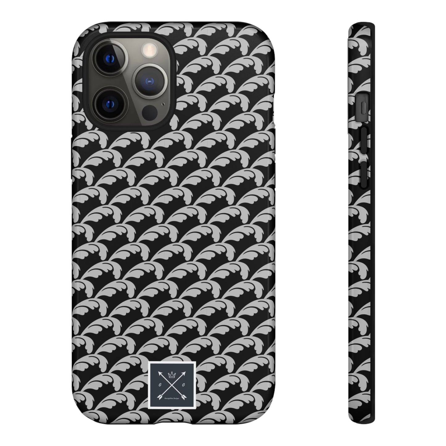 Beautiful Beloved One Flourish (black/silver) - Tough Phone Cases