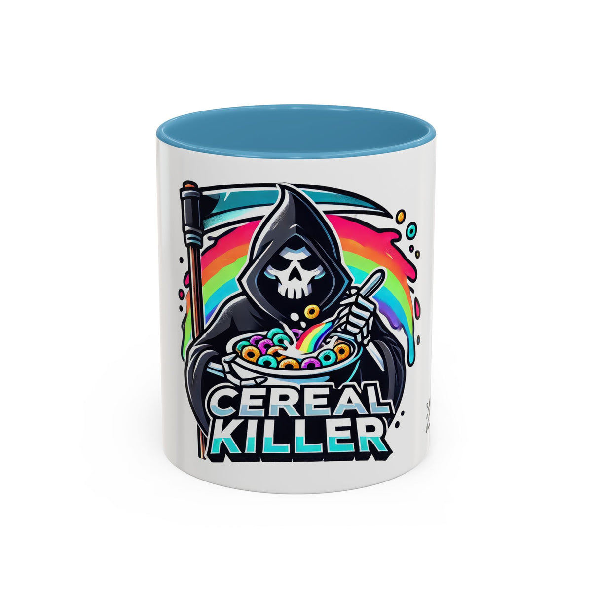Cereal Killer Grimreaper - Accent Coffee Mug (11, 15oz)
