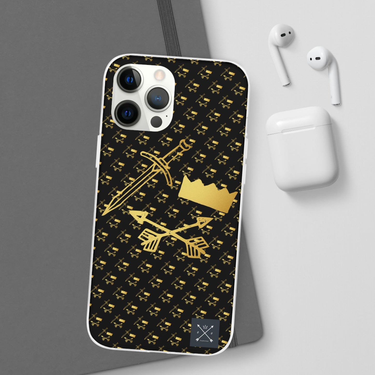 Gold and Bold Warrior - Flexi  Phone Cases
