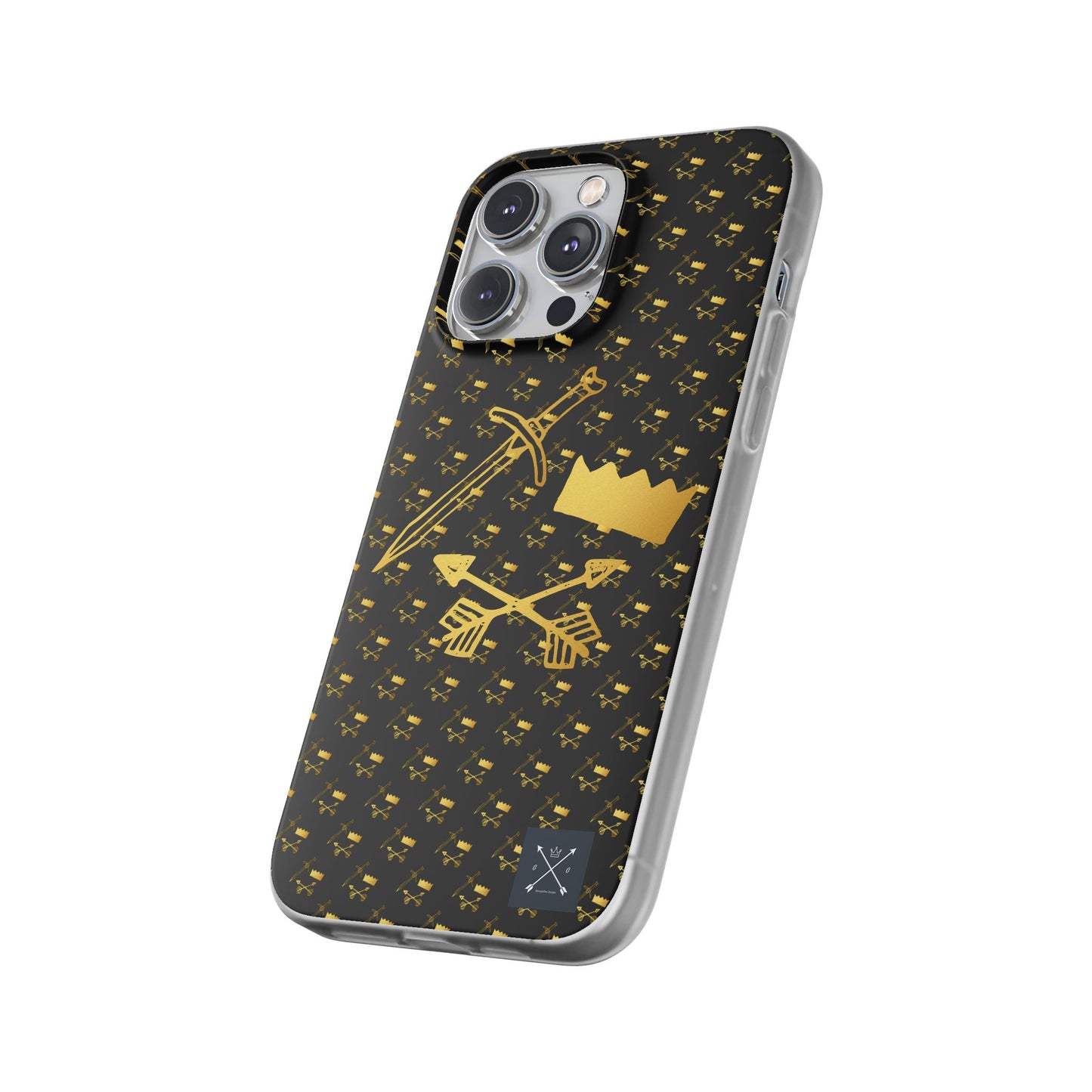 Gold and Bold Warrior - Flexi  Phone Cases