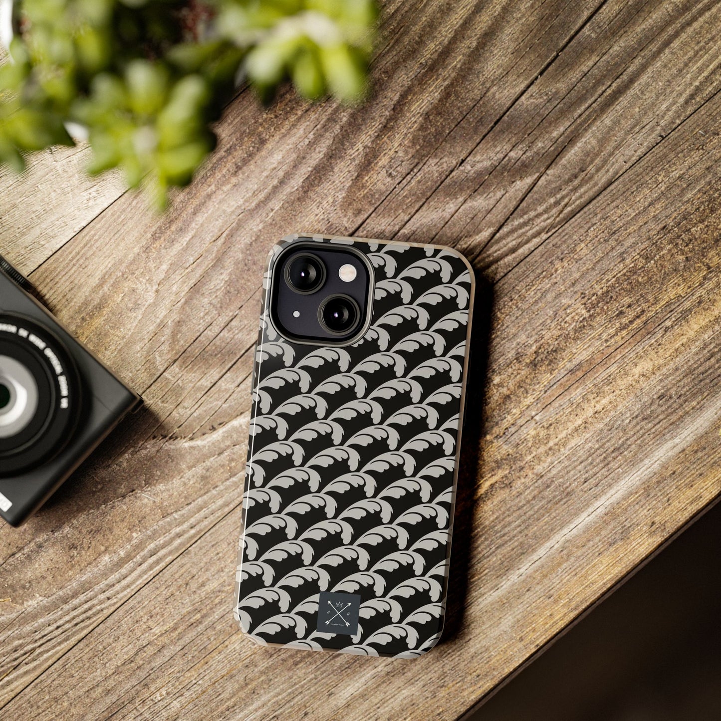 Beautiful Beloved One Flourish (silver/black) - Tough Phone Cases
