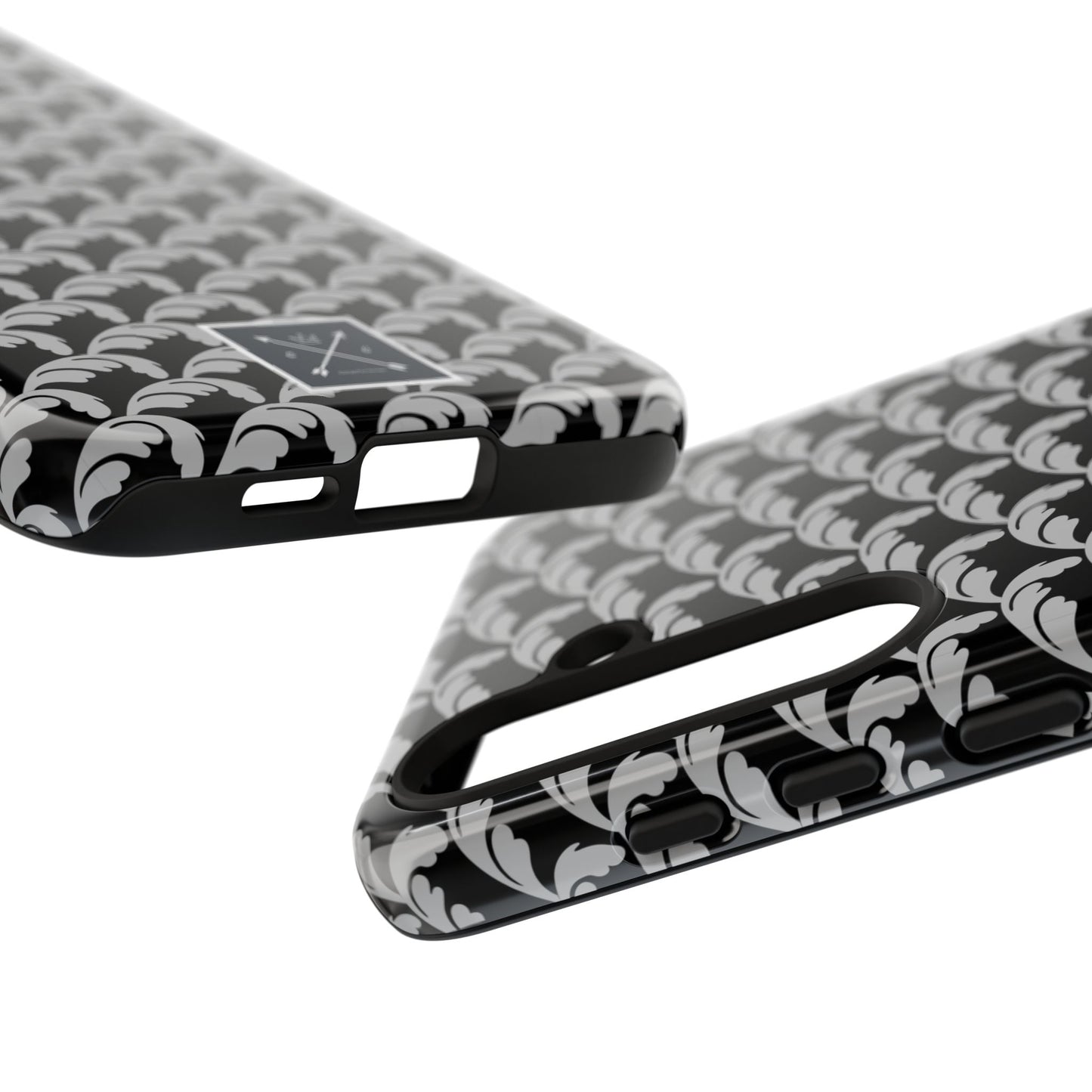 Beautiful Beloved One Flourish (black/silver) - Tough Phone Cases