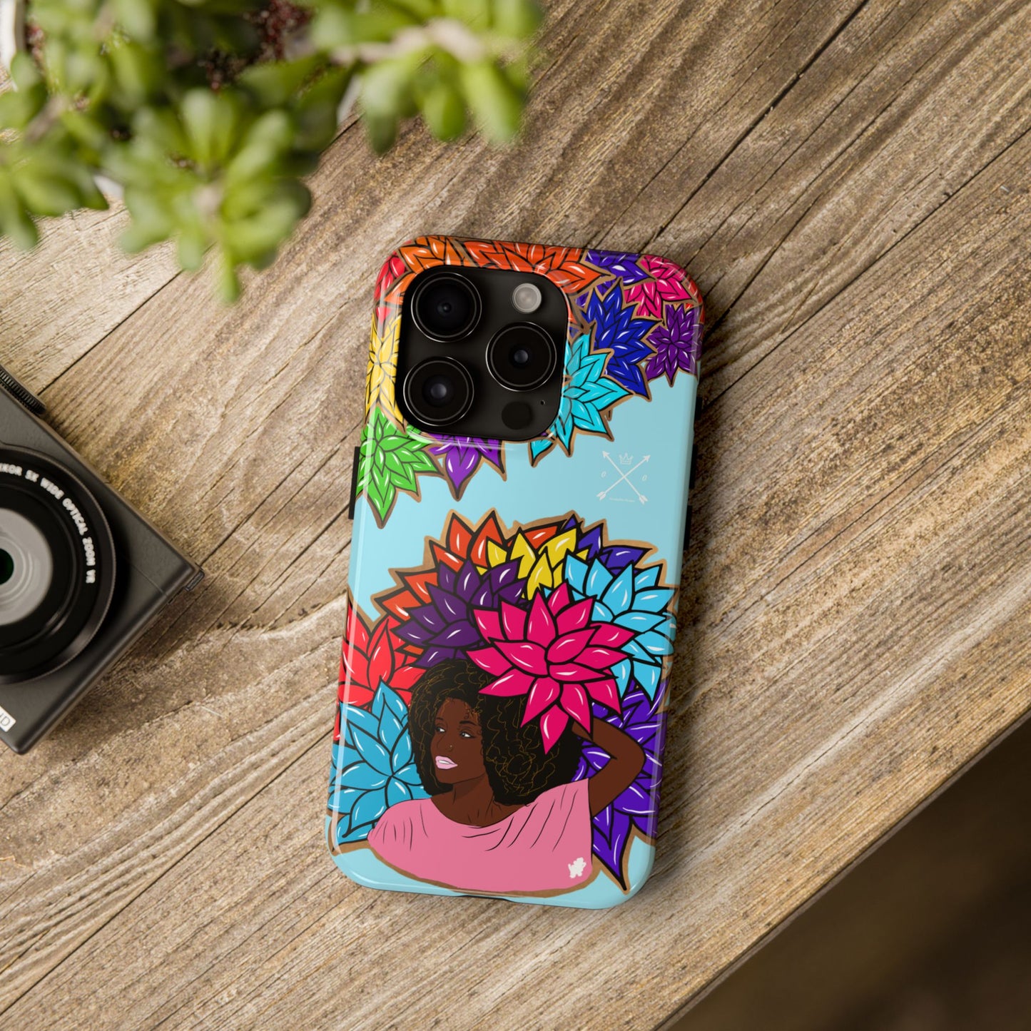 Beauty with Flowers - Tough Phone Cases