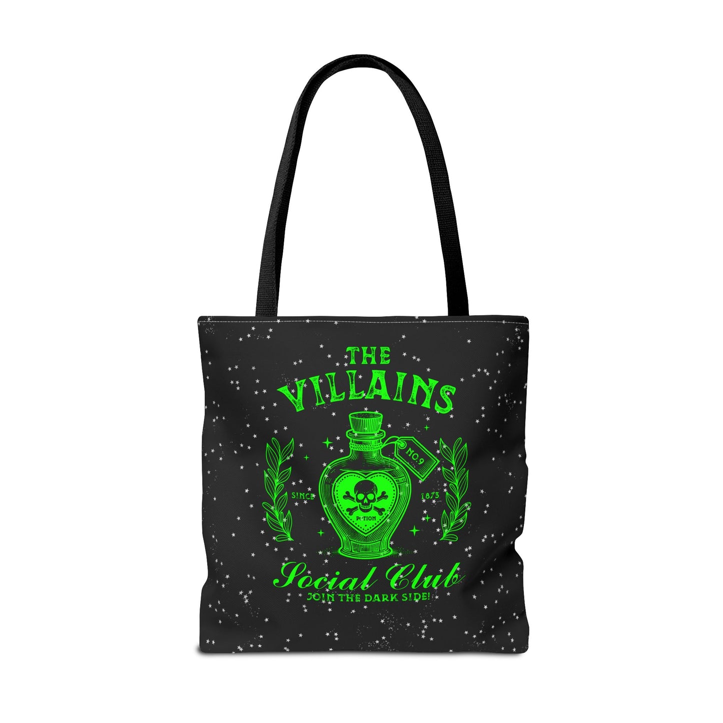 The Villains Social Club (Green) - Tote Bag (AOP)
