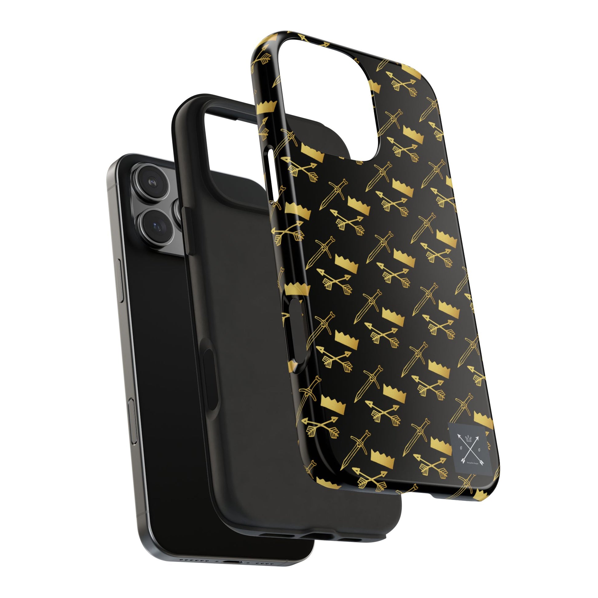 Gold and Bold Warrior (pattern) - Tough Phone Cases GeorgieVon Designs Gold and Bold Warrior (pattern) - Tough Phone Cases GeorgieVon Designs