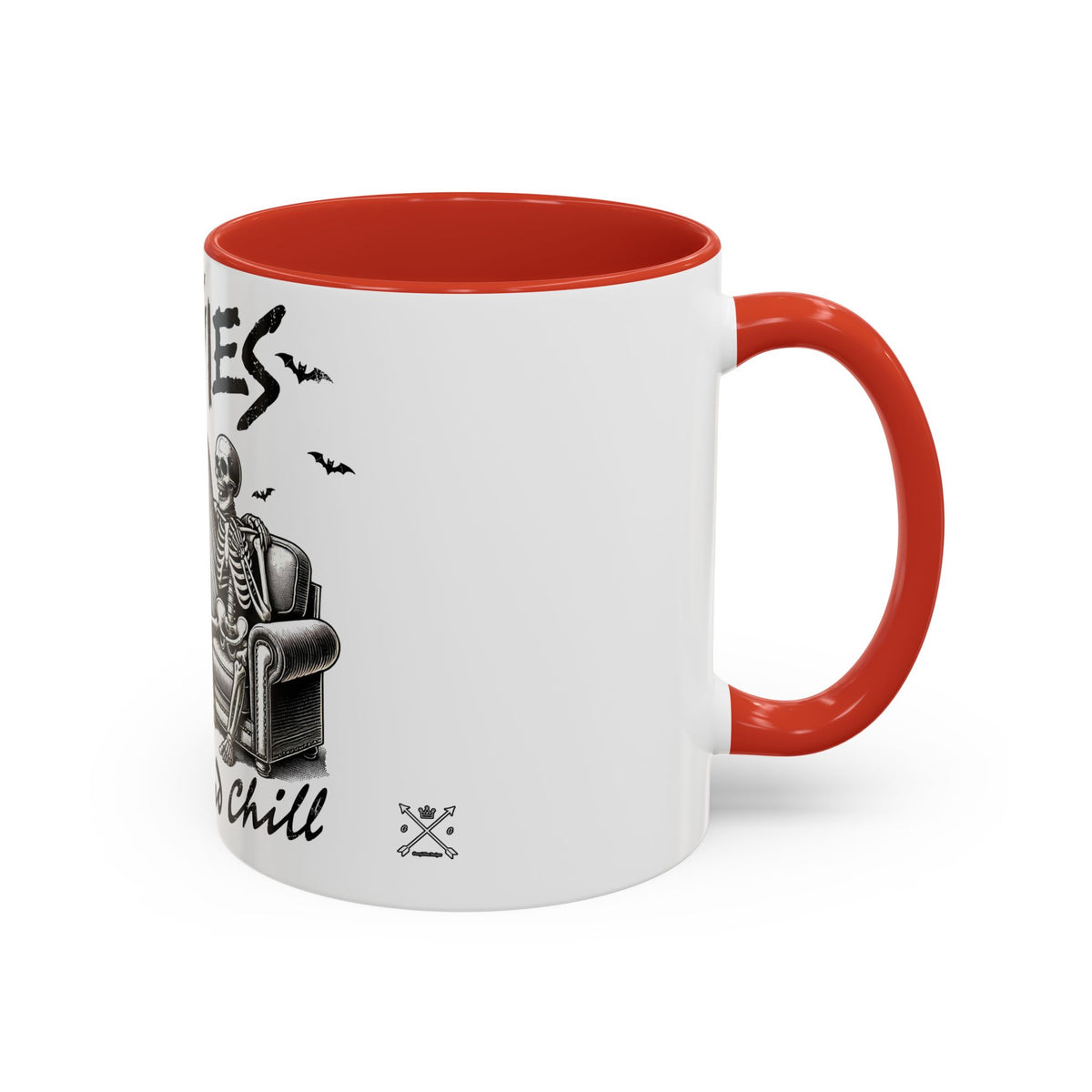 Horror Movies and Chill - Accent Coffee Mug (11, 15oz)