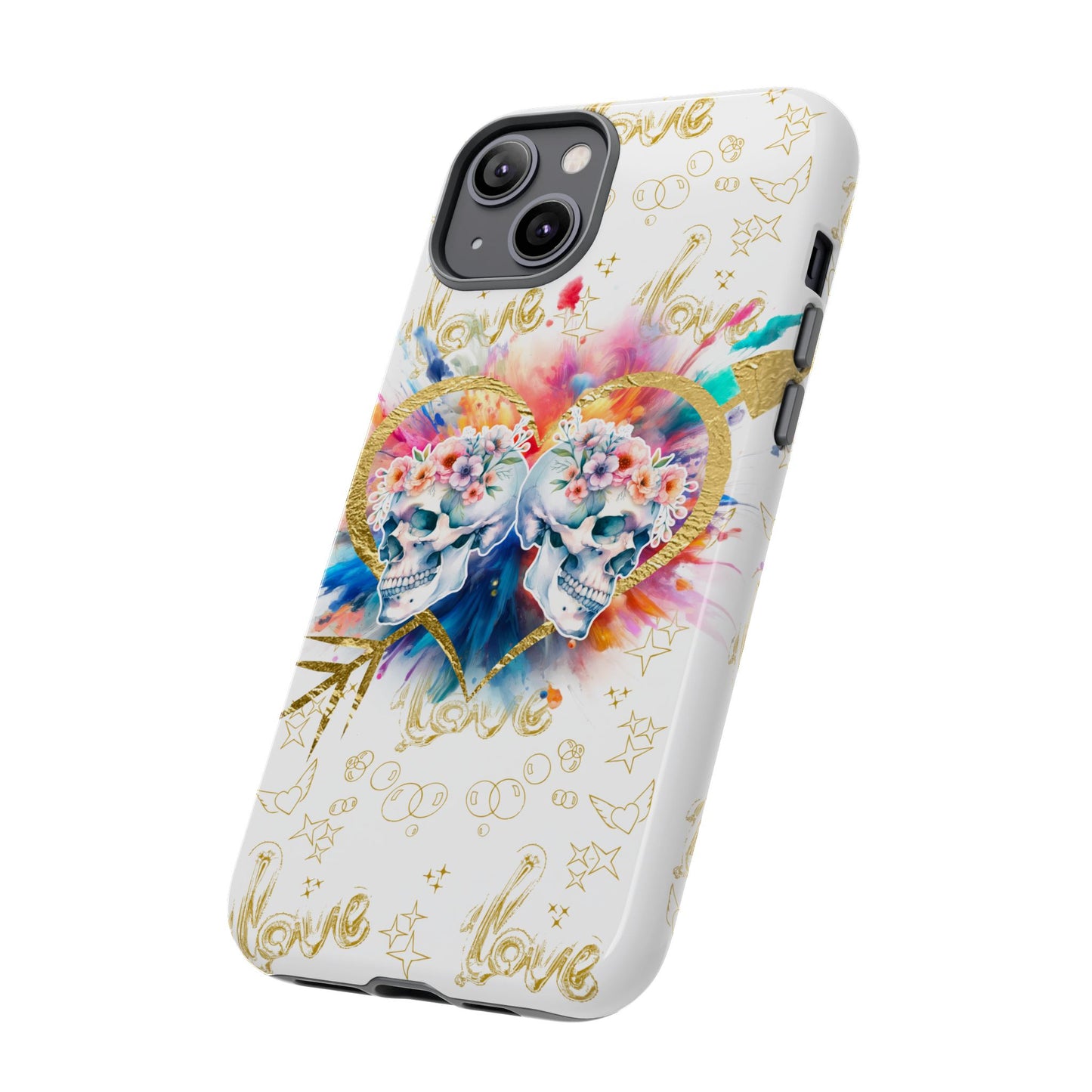 Love is Golden Watercolor - Tough Cases