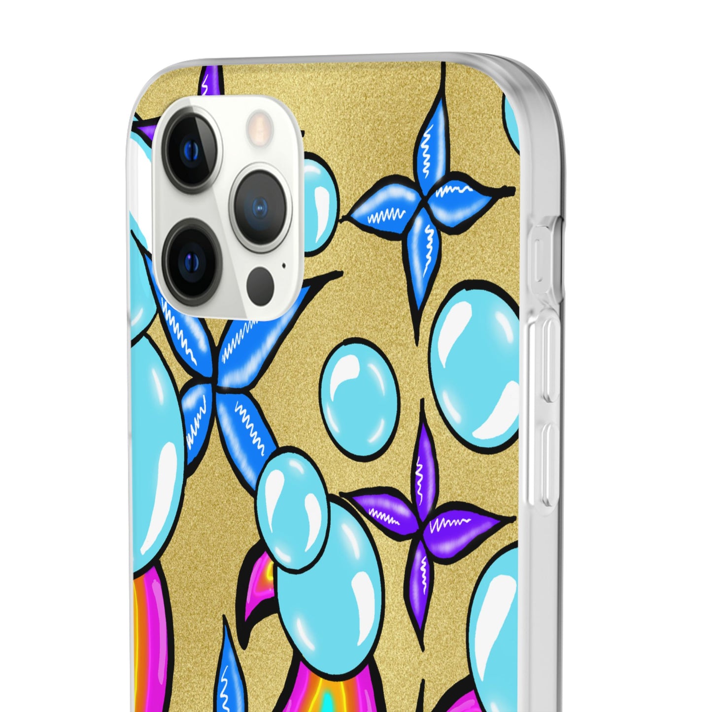 Bubble Rave (multi-colored)- Flexi Phone Cases