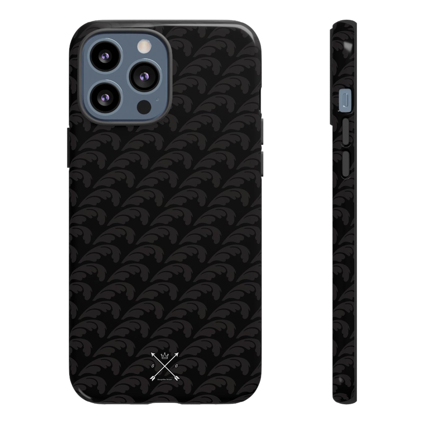 Beautiful Beloved One Flourish - Tough Phone Cases (black/black)