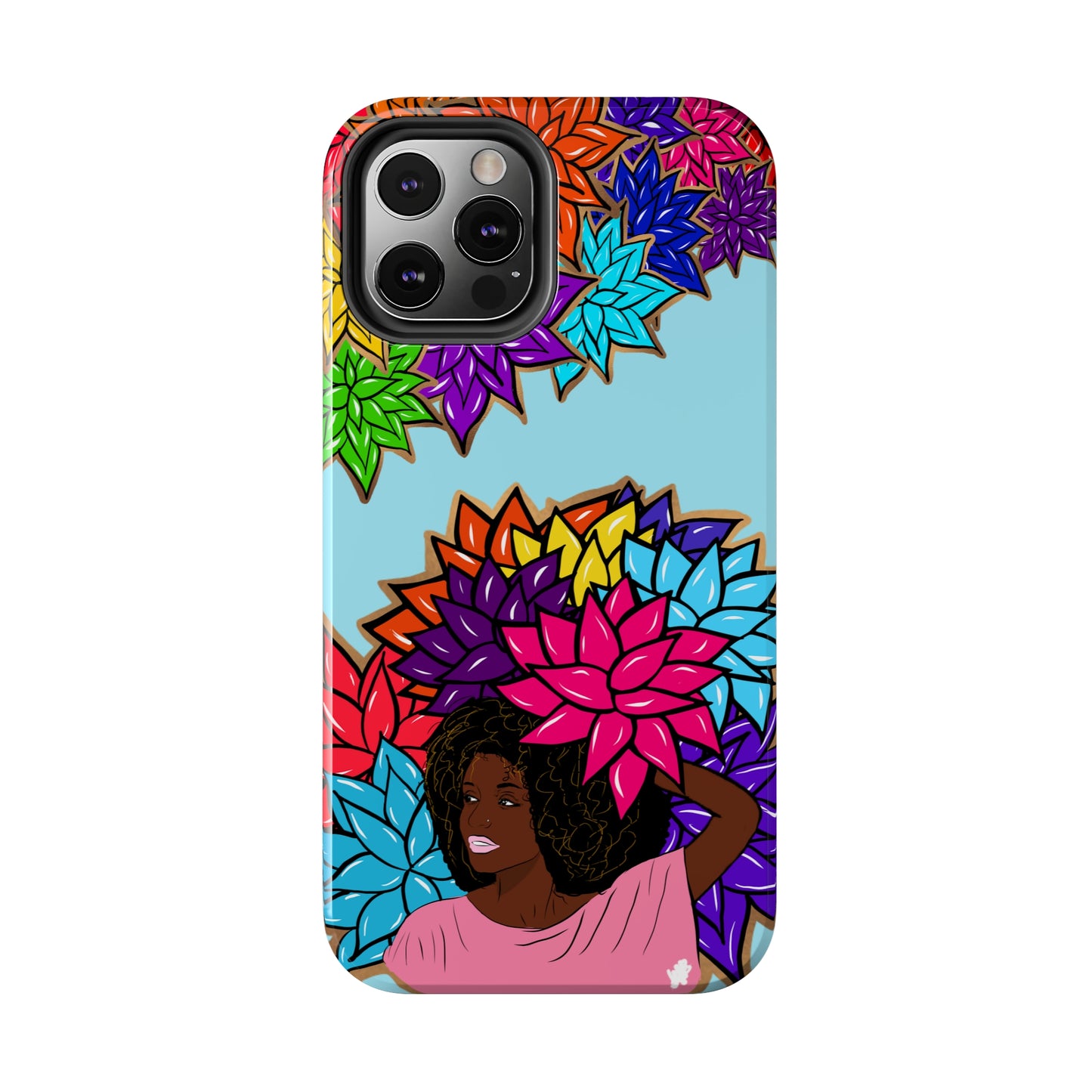 Beauty with Flowers - Tough Phone Cases