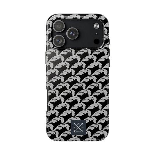 Beautiful Beloved One Flourish (silver/black) - Tough Phone Cases
