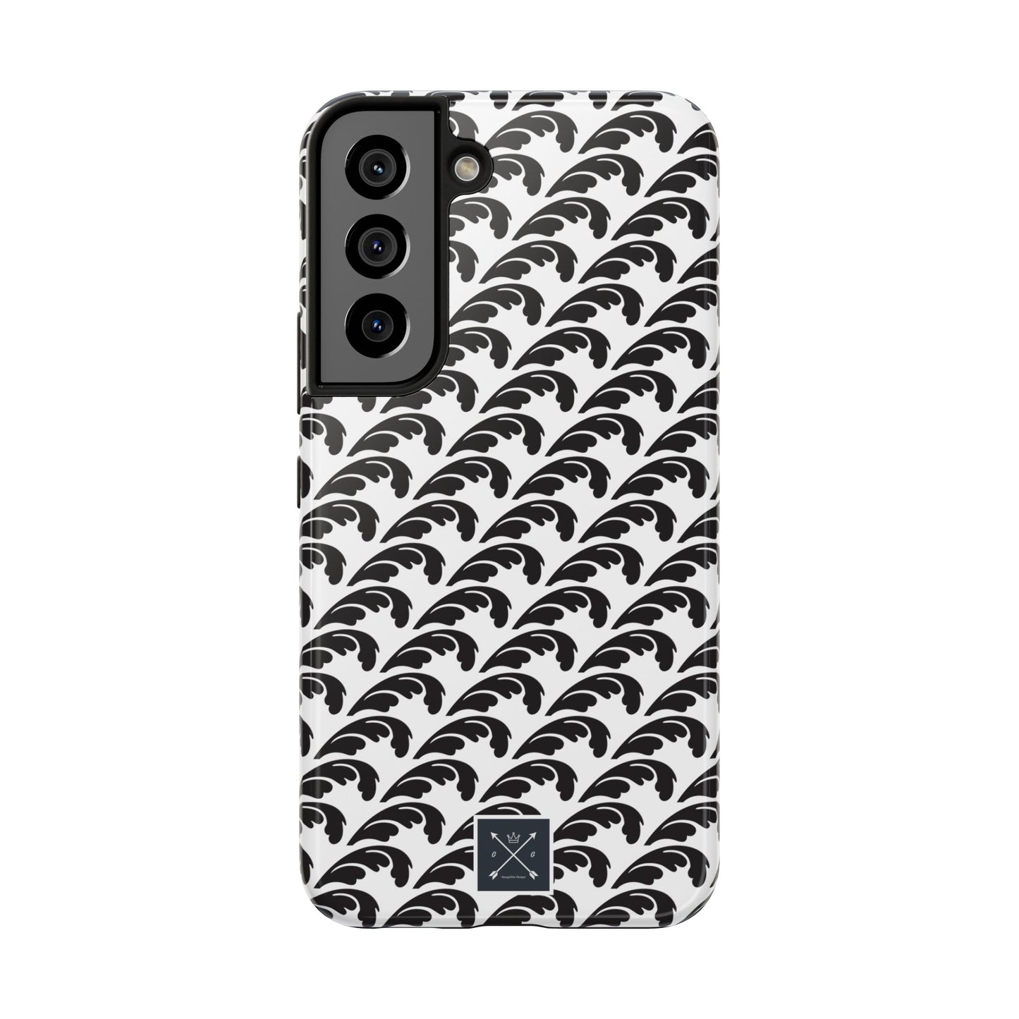 Beautiful Beloved One Flourish (black/white) - Tough Phone Cases