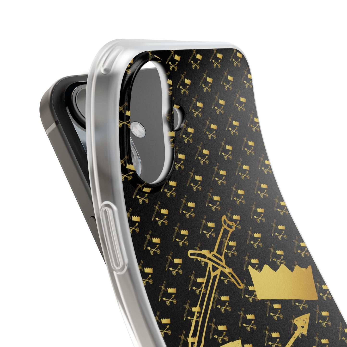 Gold and Bold Warrior - Flexi  Phone Cases