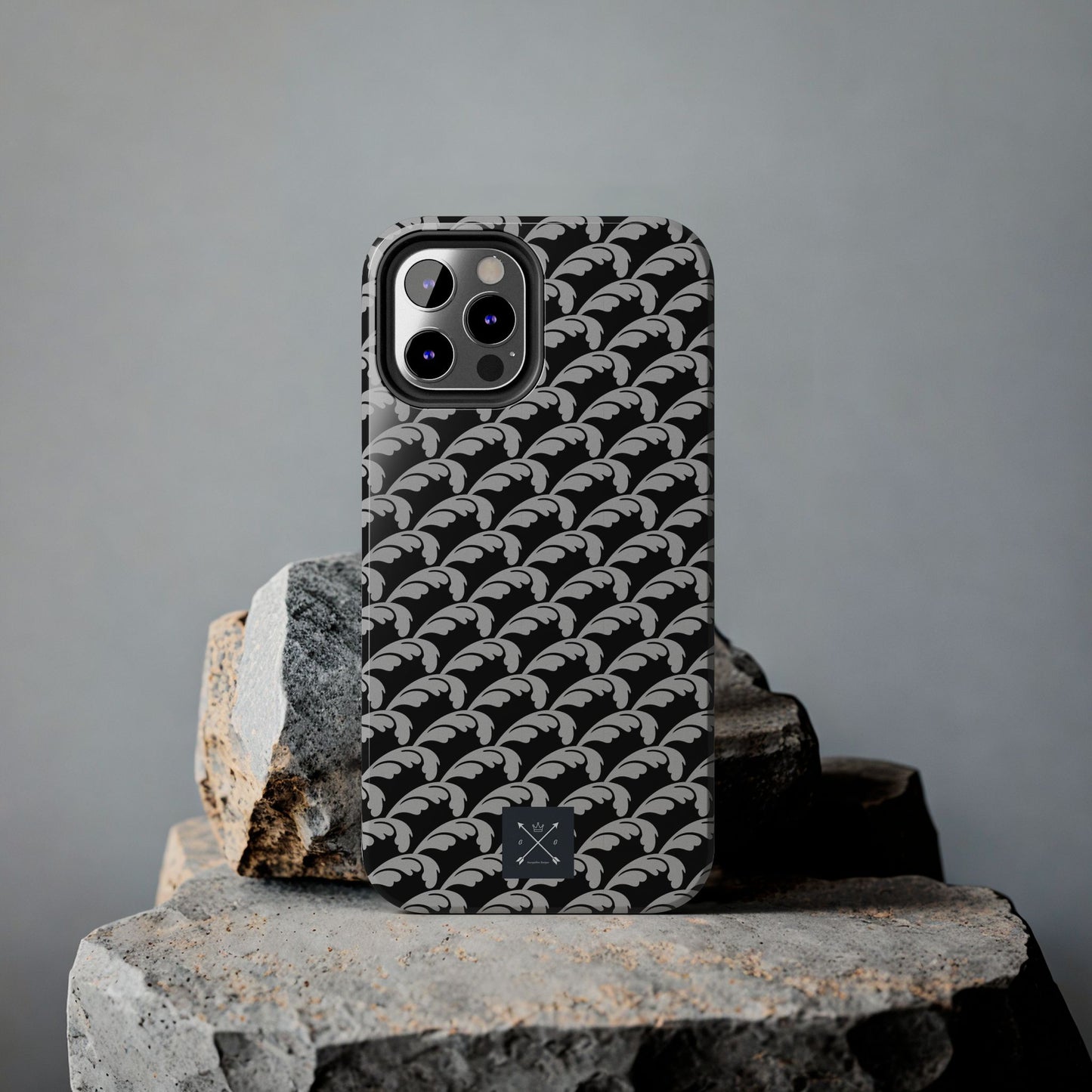 Beautiful Beloved One Flourish (silver/black) - Tough Phone Cases