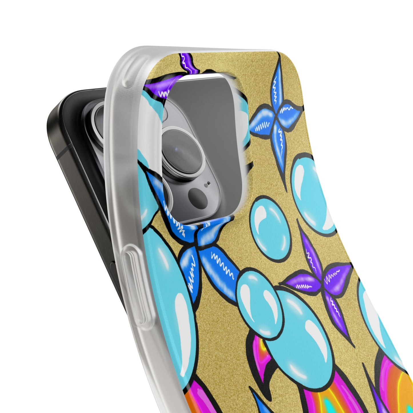 Bubble Rave (multi-colored)- Flexi Phone Cases