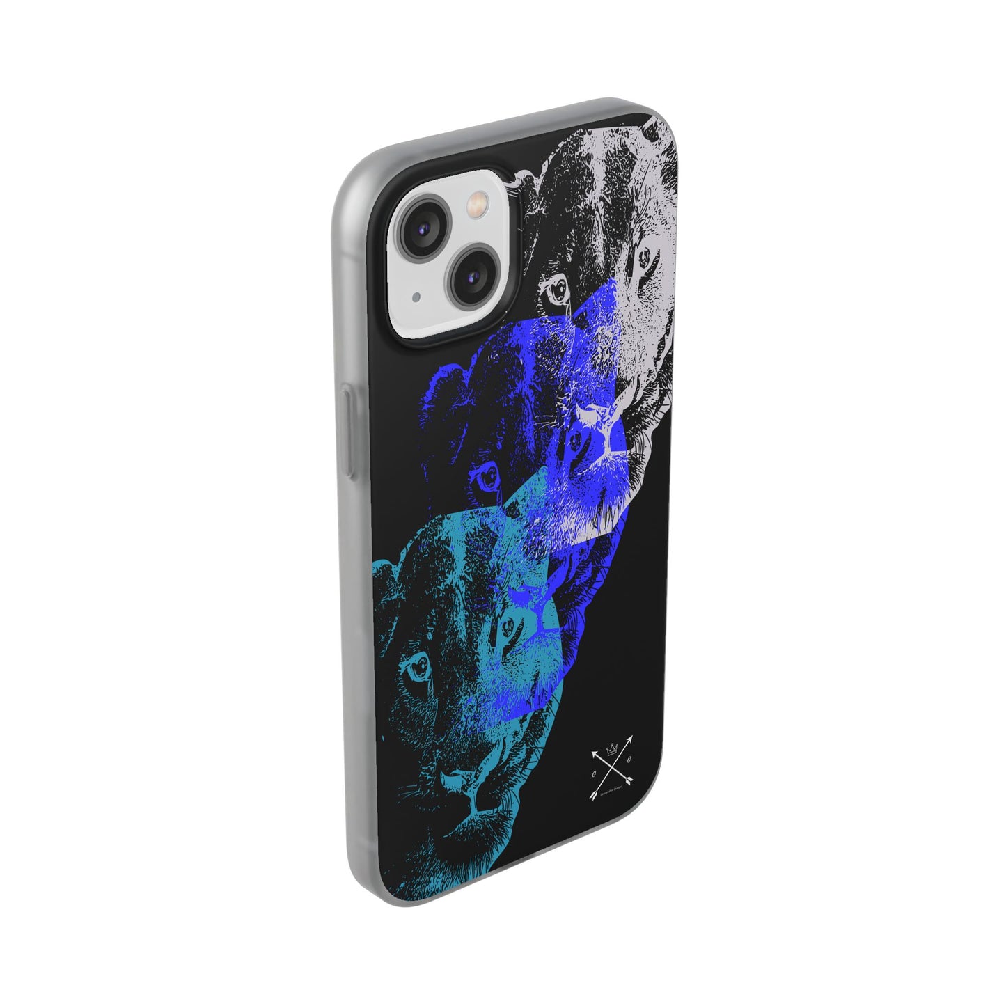 Lioness Arising (black/blue/silver) - Flexi Cases