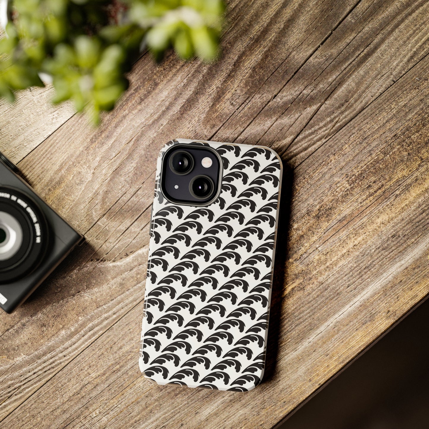 Beautiful Beloved One Flourish (black/white) - Tough Phone Cases