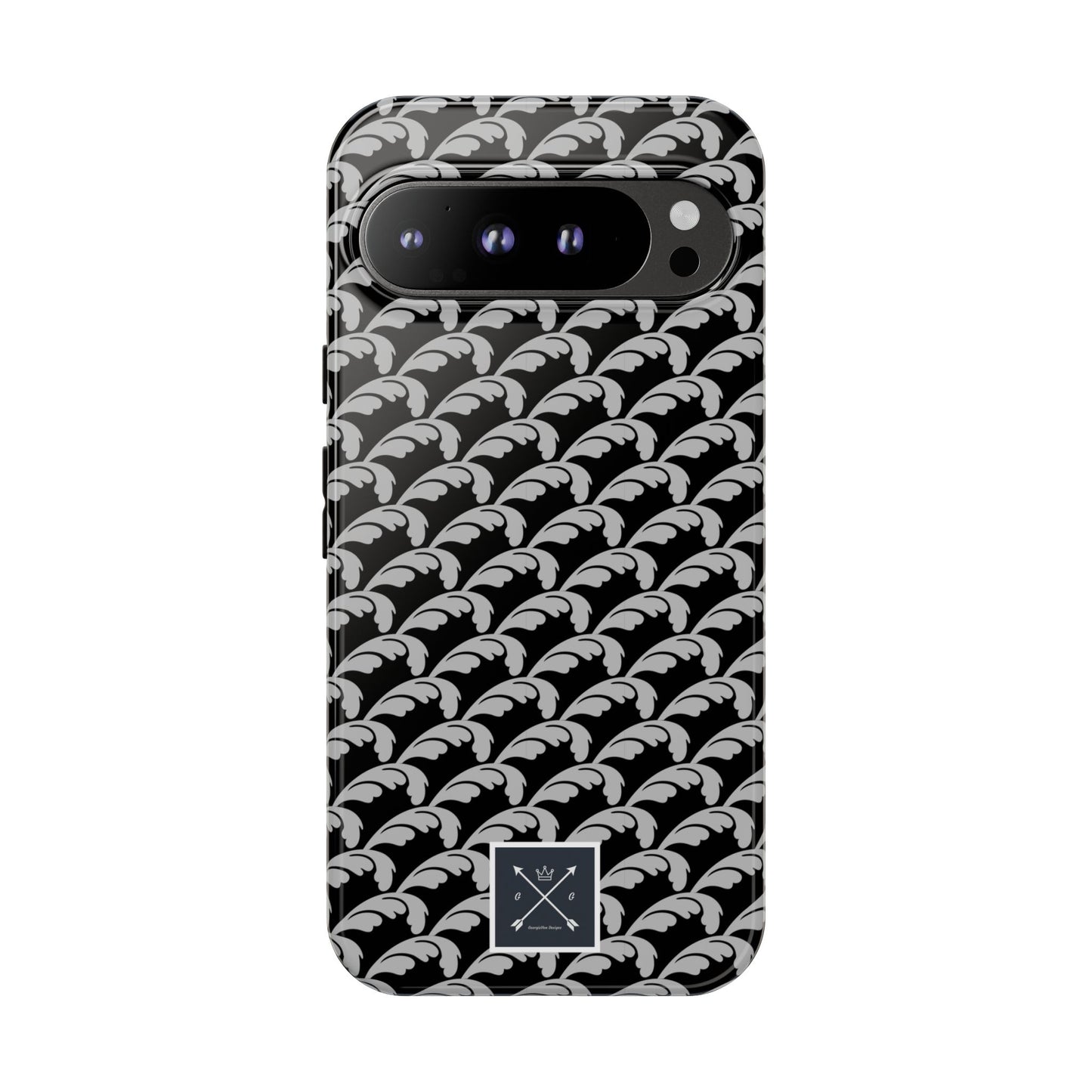 Beautiful Beloved One Flourish (black/silver) - Tough Phone Cases