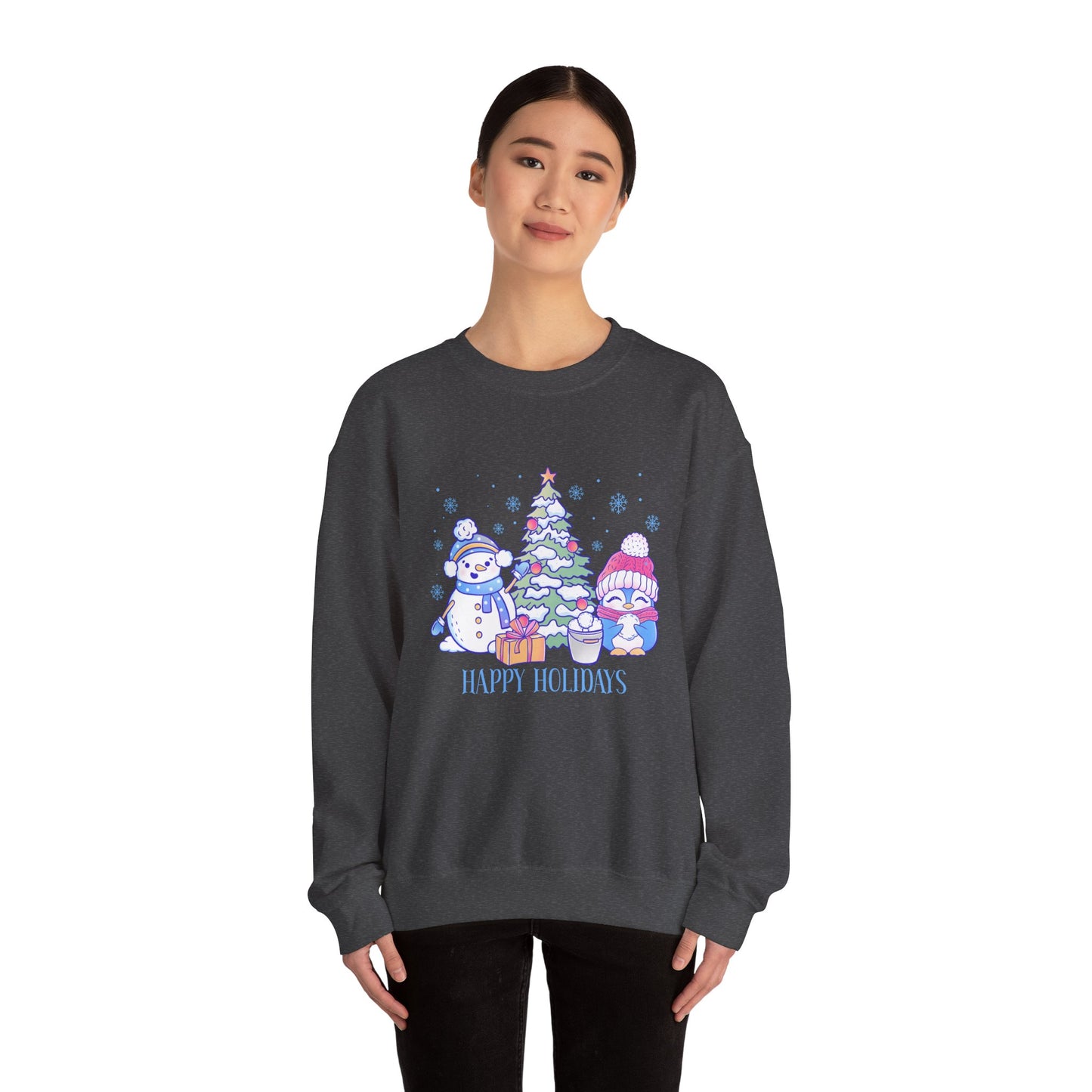 Happy Holidays - Unisex Heavy Blend™ Crewneck Sweatshirt