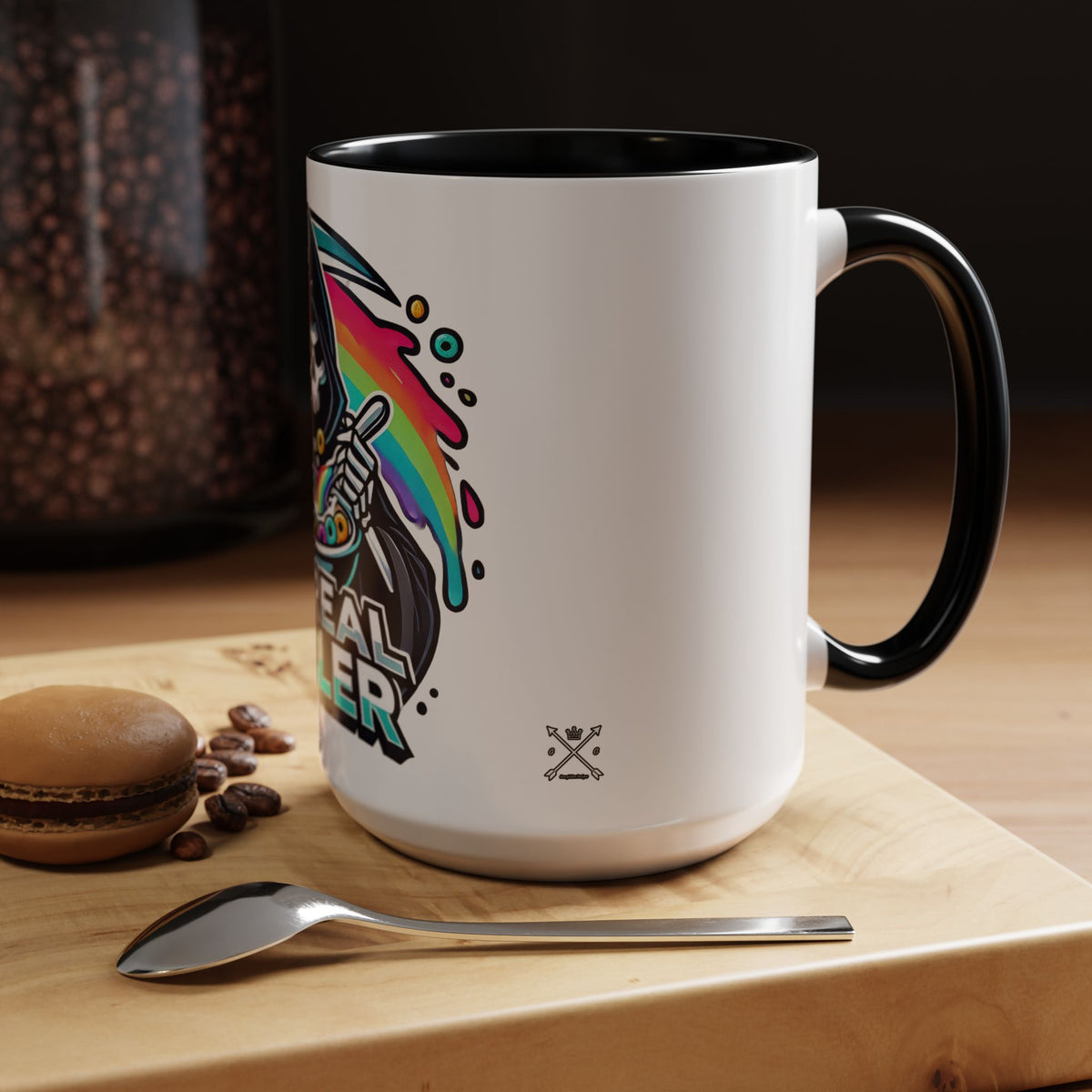 Cereal Killer Grimreaper - Accent Coffee Mug (11, 15oz)