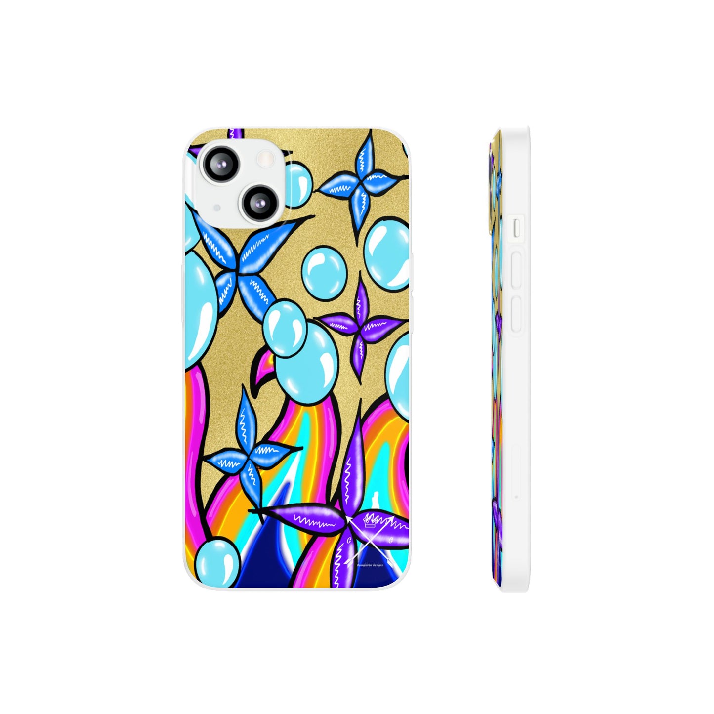 Bubble Rave (multi-colored)- Flexi Phone Cases