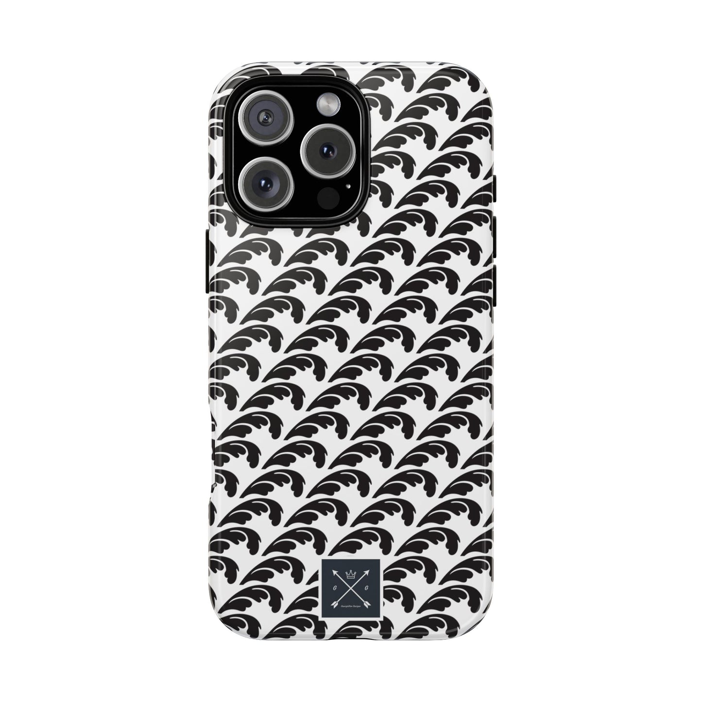 Beautiful Beloved One Flourish (black/white) - Tough Phone Cases