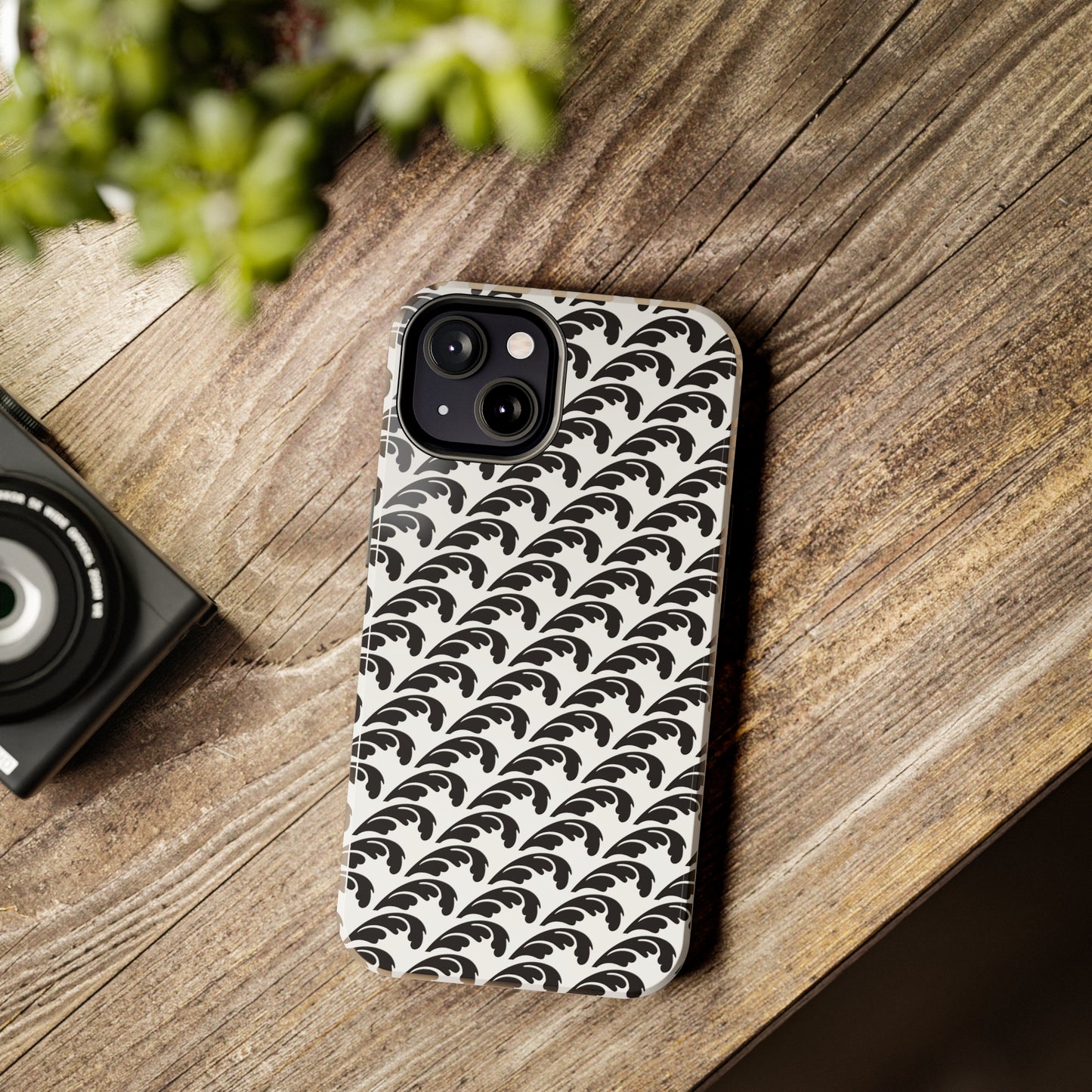 Beautiful Beloved One Flourish (black/white) - Tough Phone Cases