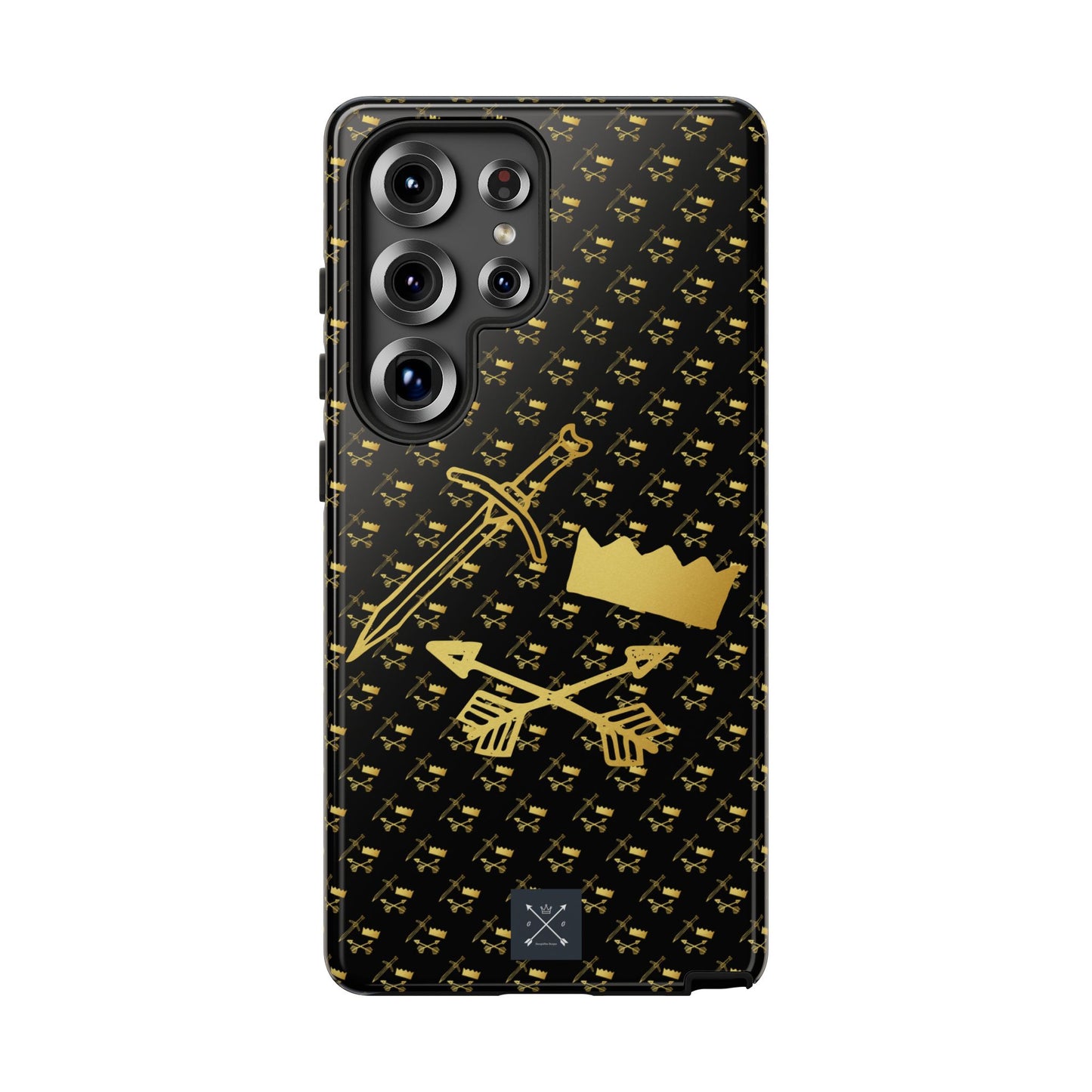 Gold and Bold Warrior - Tough Phone Cases