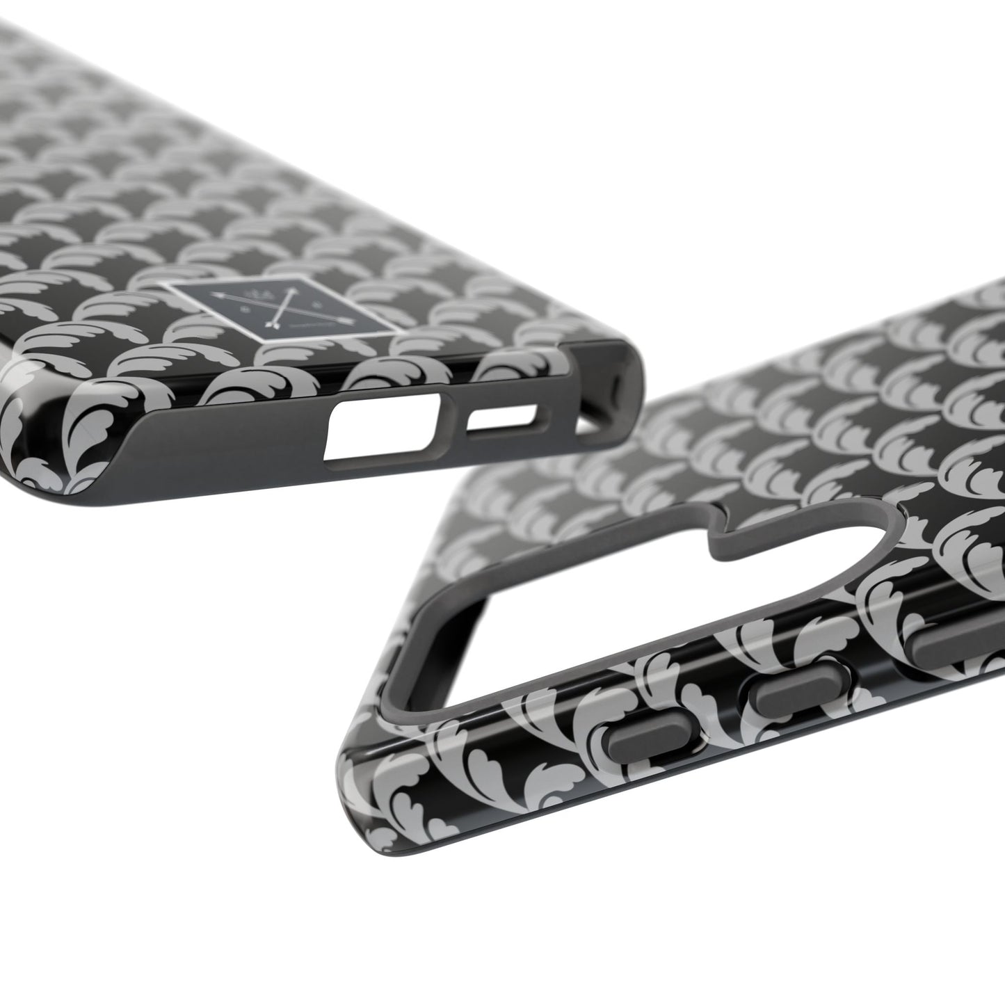 Beautiful Beloved One Flourish (black/silver) - Tough Phone Cases