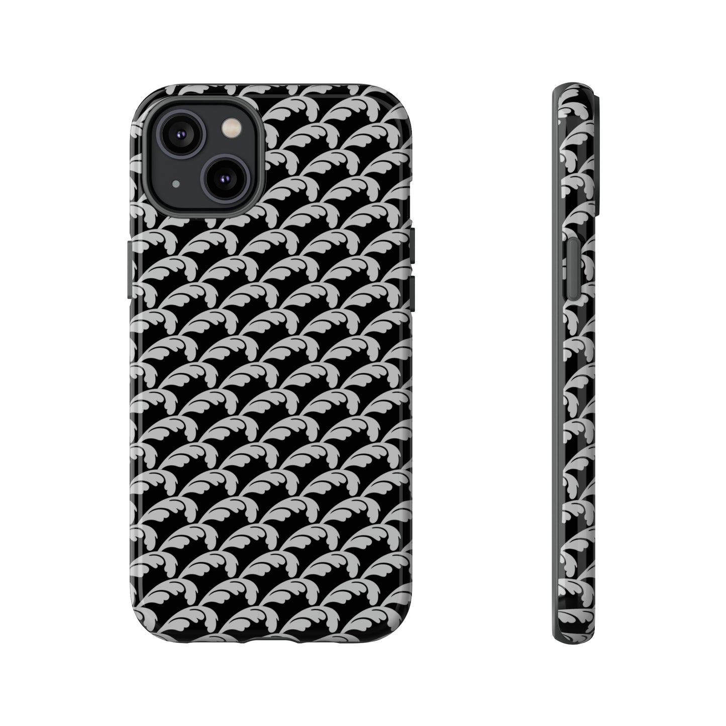 Beautiful Beloved One Flourish (black/silver) - Tough Phone Cases