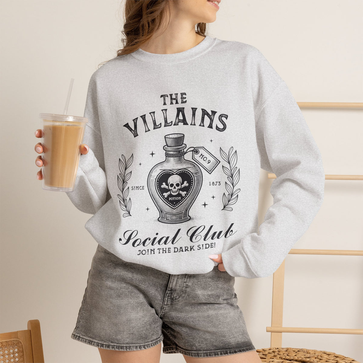The Villains Social Club - Unisex Heavy Blend™ Crewneck Sweatshirt