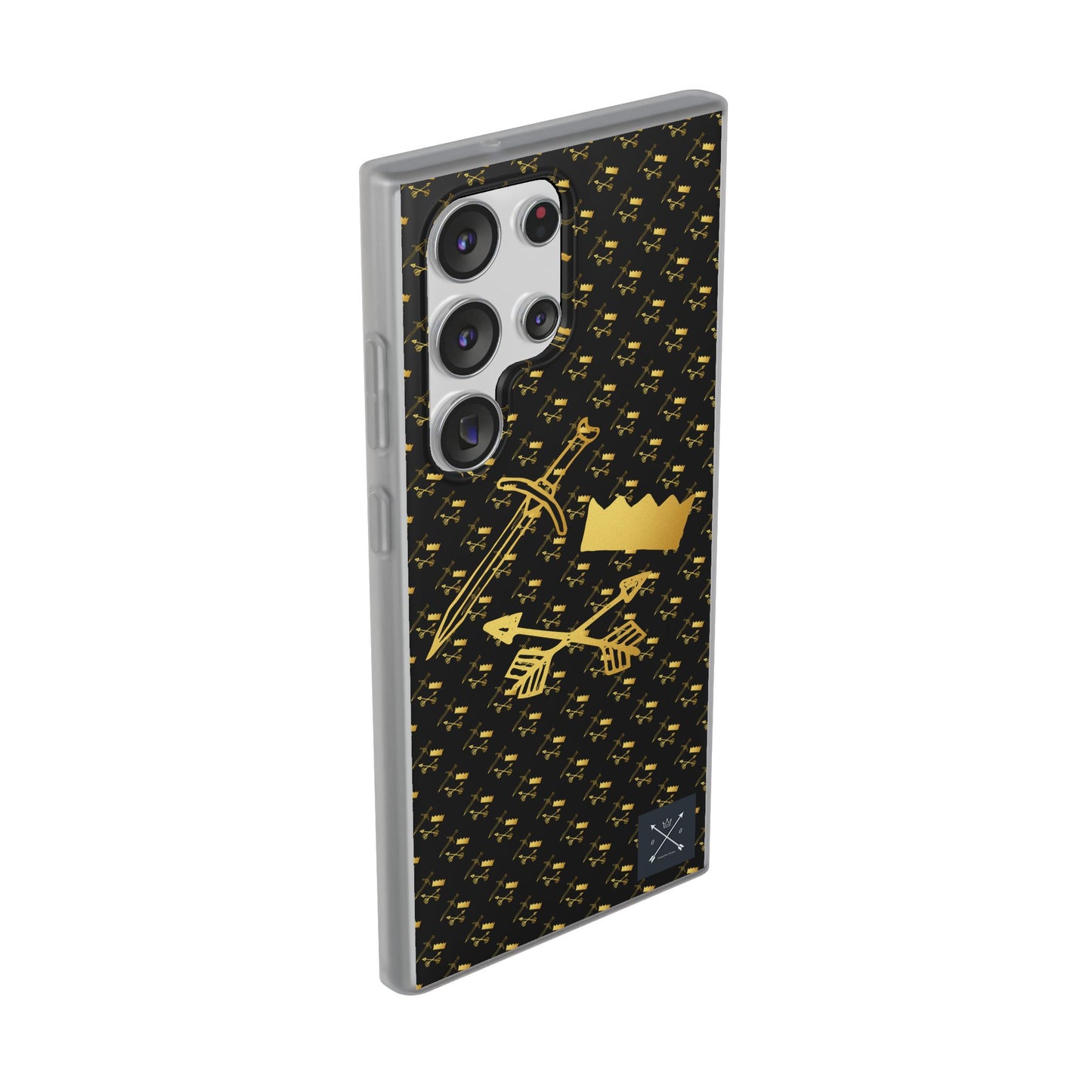 Gold and Bold Warrior - Flexi  Phone Cases