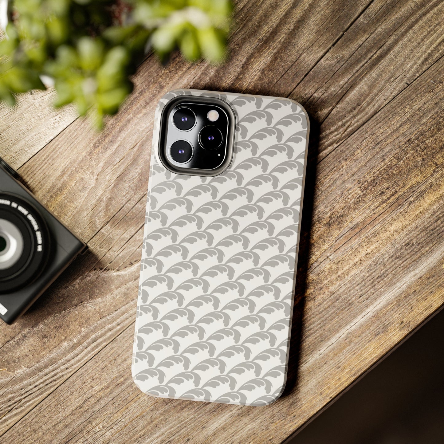 Beautiful Beloved Flourish (white/silver) - Tough Phone Cases
