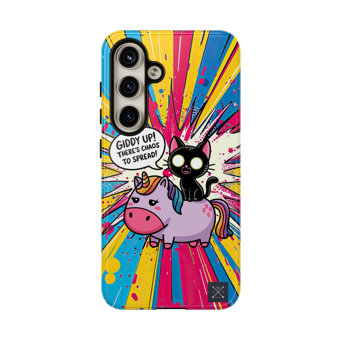 Giddy Up There's Chaos To Spread - Phone Tough Cases