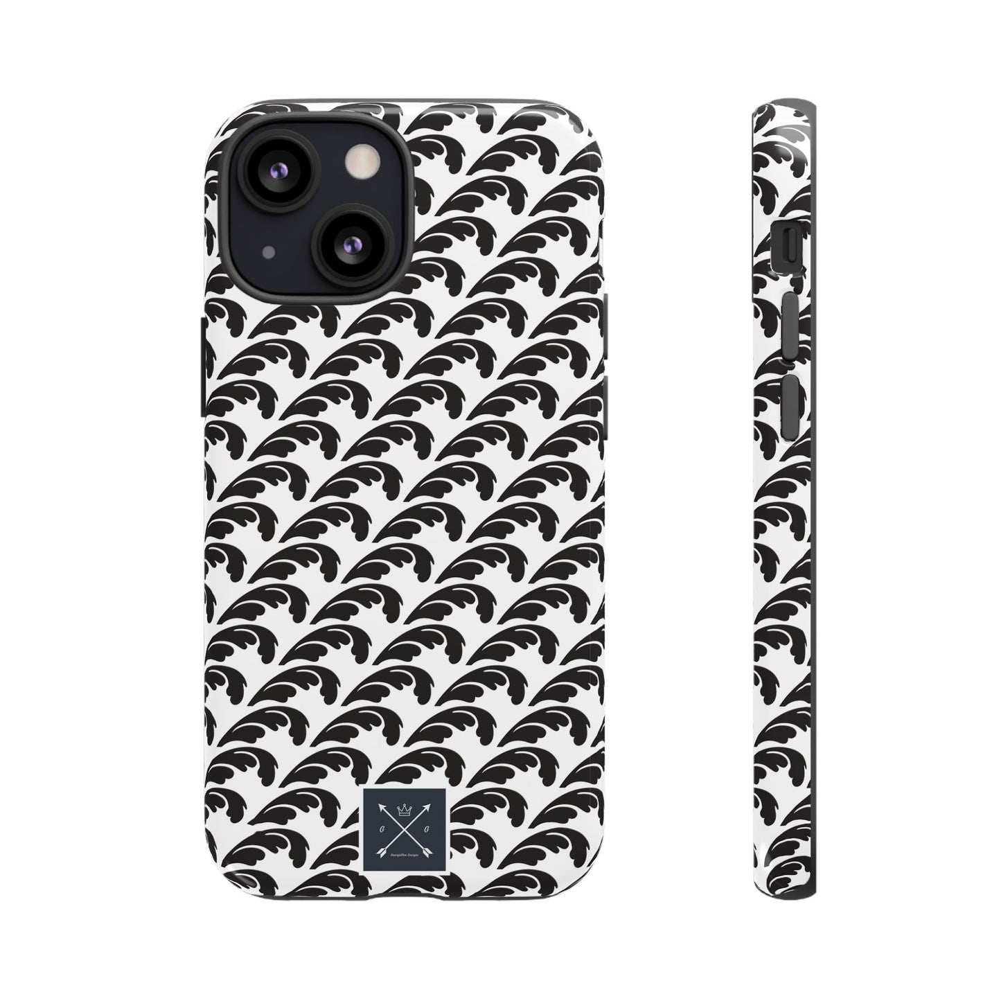 Beautiful Beloved One Flourish (black/white) - Tough Phone Cases