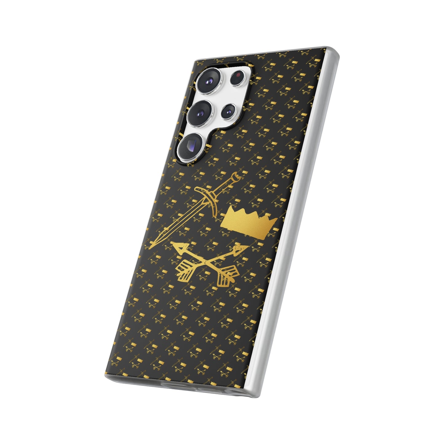 Gold and Bold Warrior - Flexi  Phone Cases