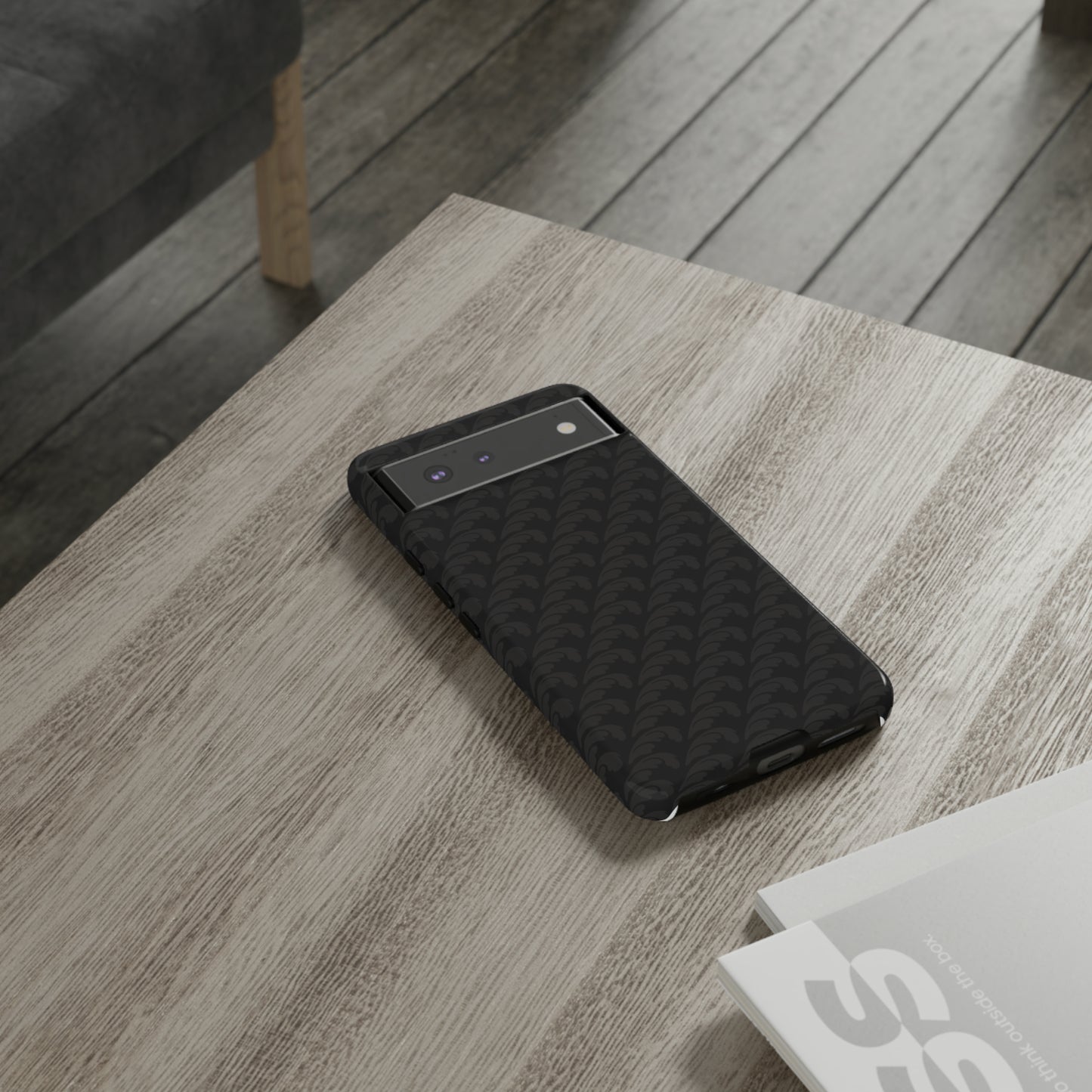 Beautiful Beloved One Flourish (black/black) - Tough Phone Cases