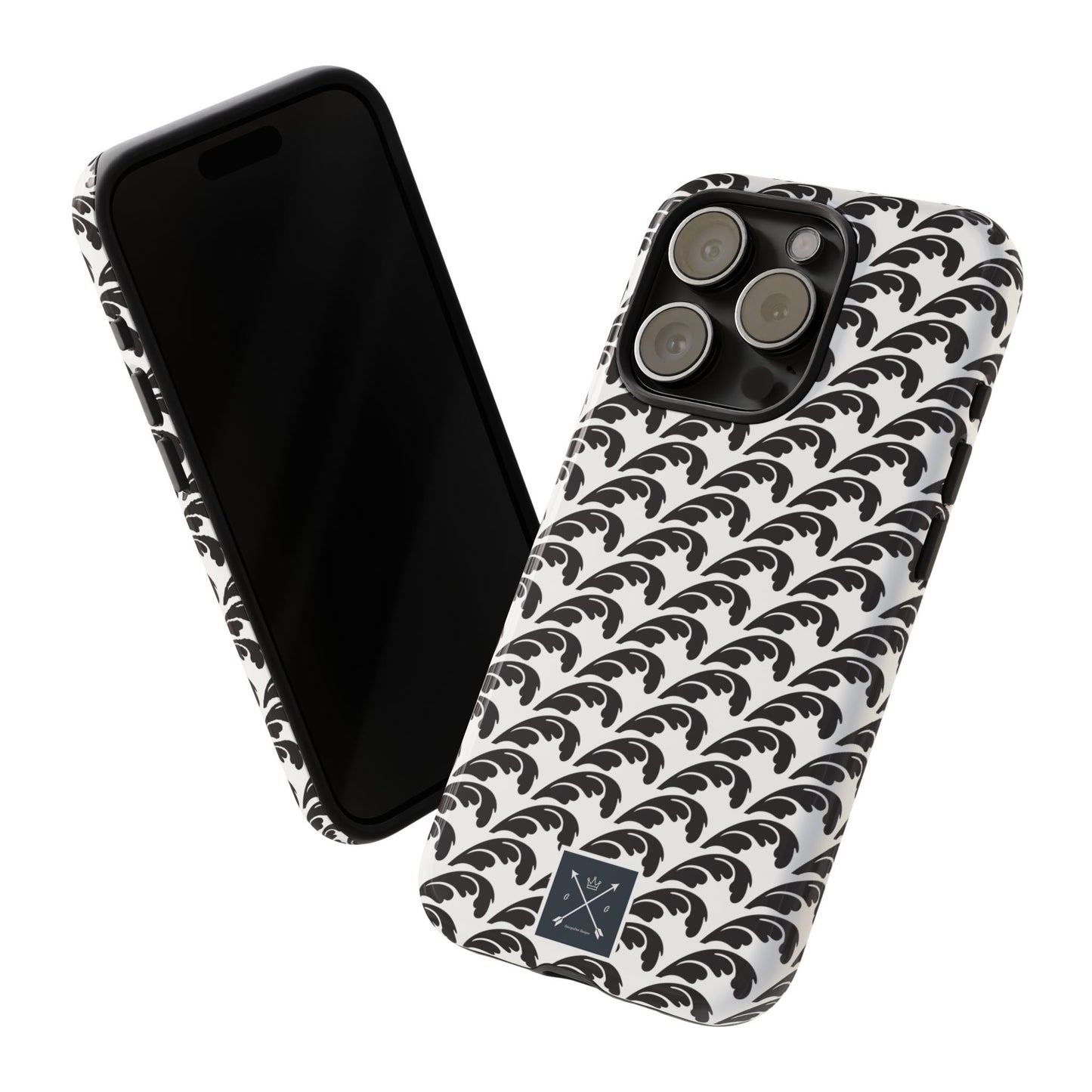 Beautiful Beloved One Flourish (black/white) - Tough Phone Cases