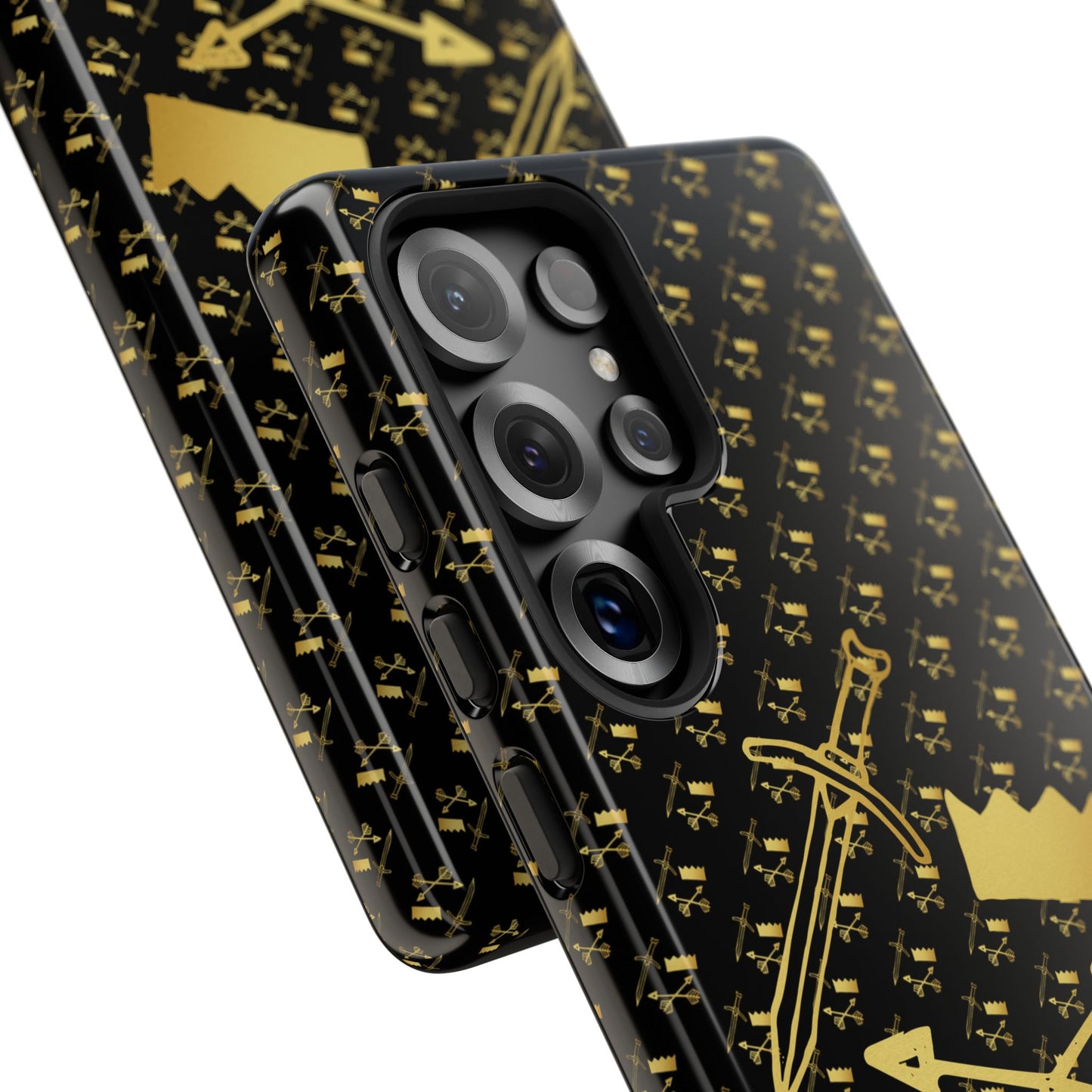 Gold and Bold Warrior - Tough Phone Cases