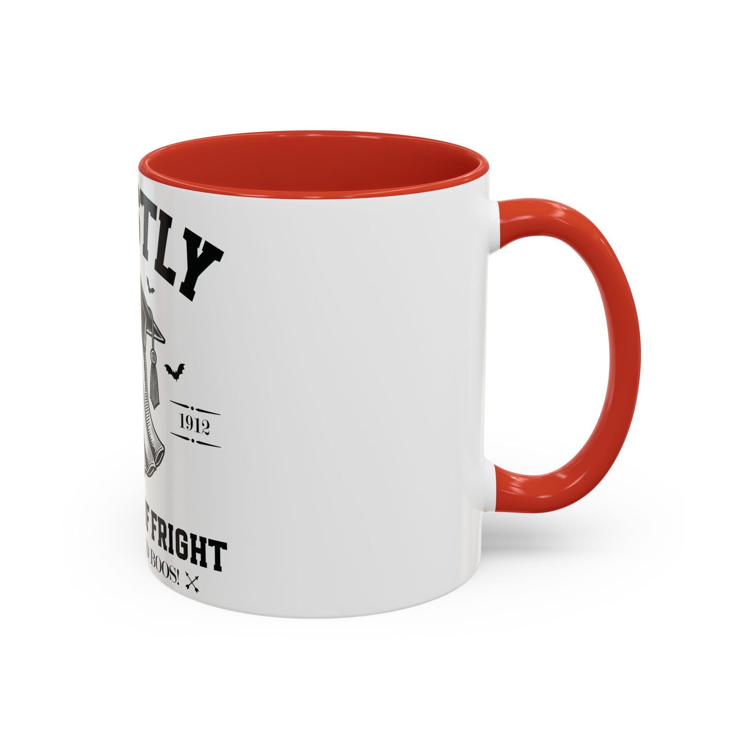 Ghostly Institute of Fright - Accent Coffee Mug (11, 15oz)