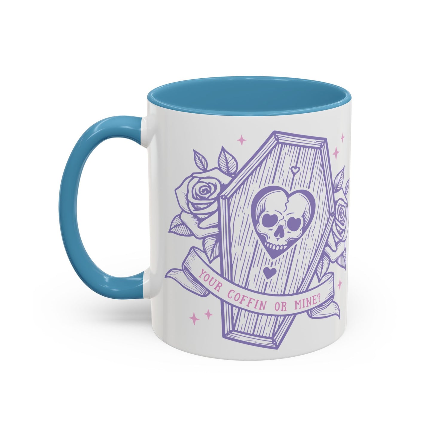 Your Coffin or Mine? - Accent Coffee Mug (11, 15oz)