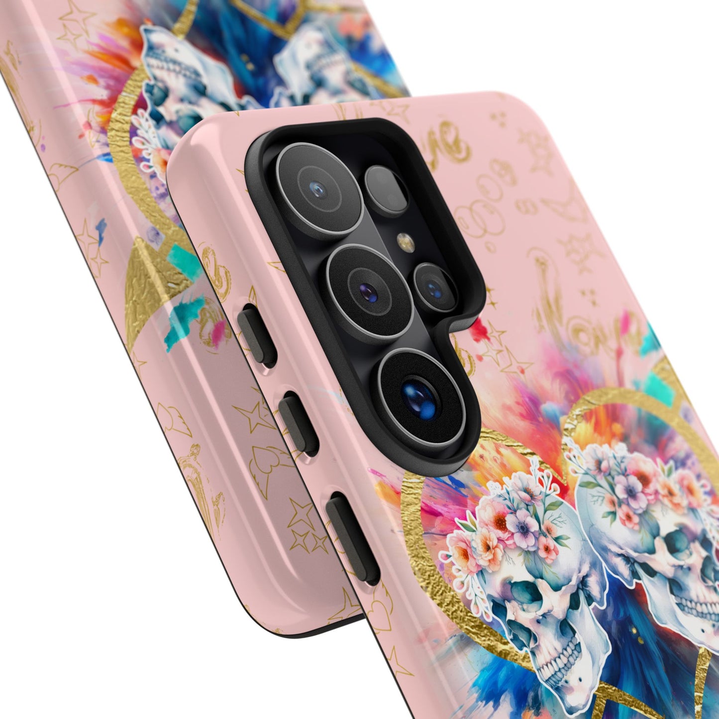 Love is Golden Watercolor (pink) - Tough Cases