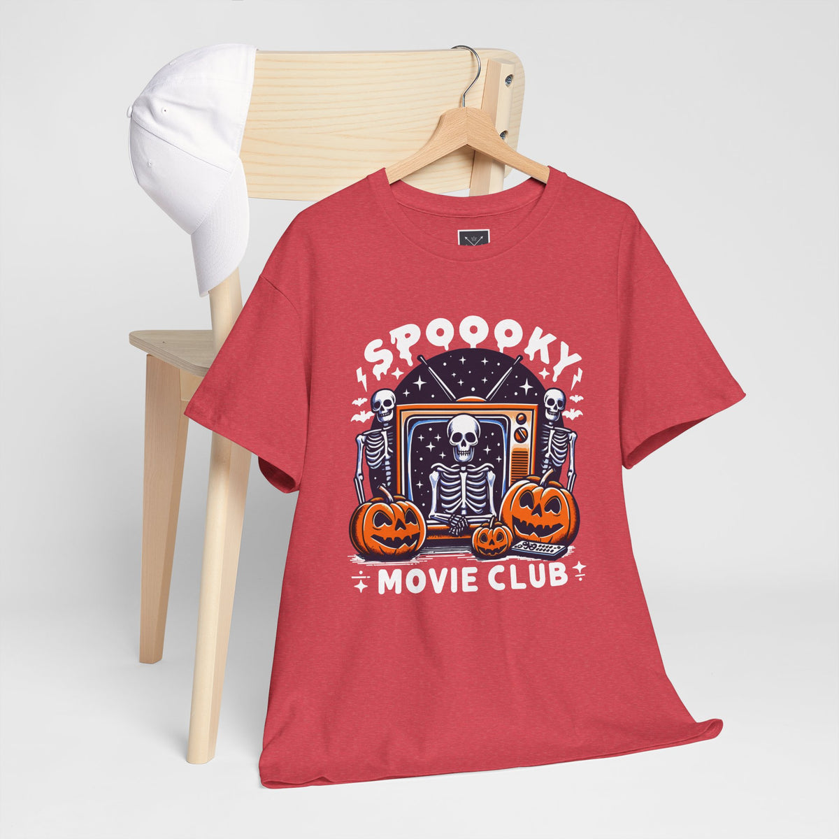 Spooky Movie Club -  Unisex Cotton Tee
