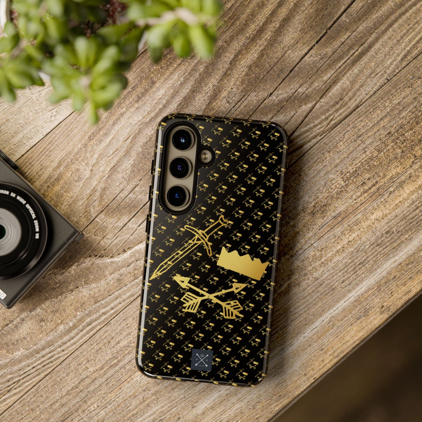 Gold and Bold Warrior - Tough Phone Cases
